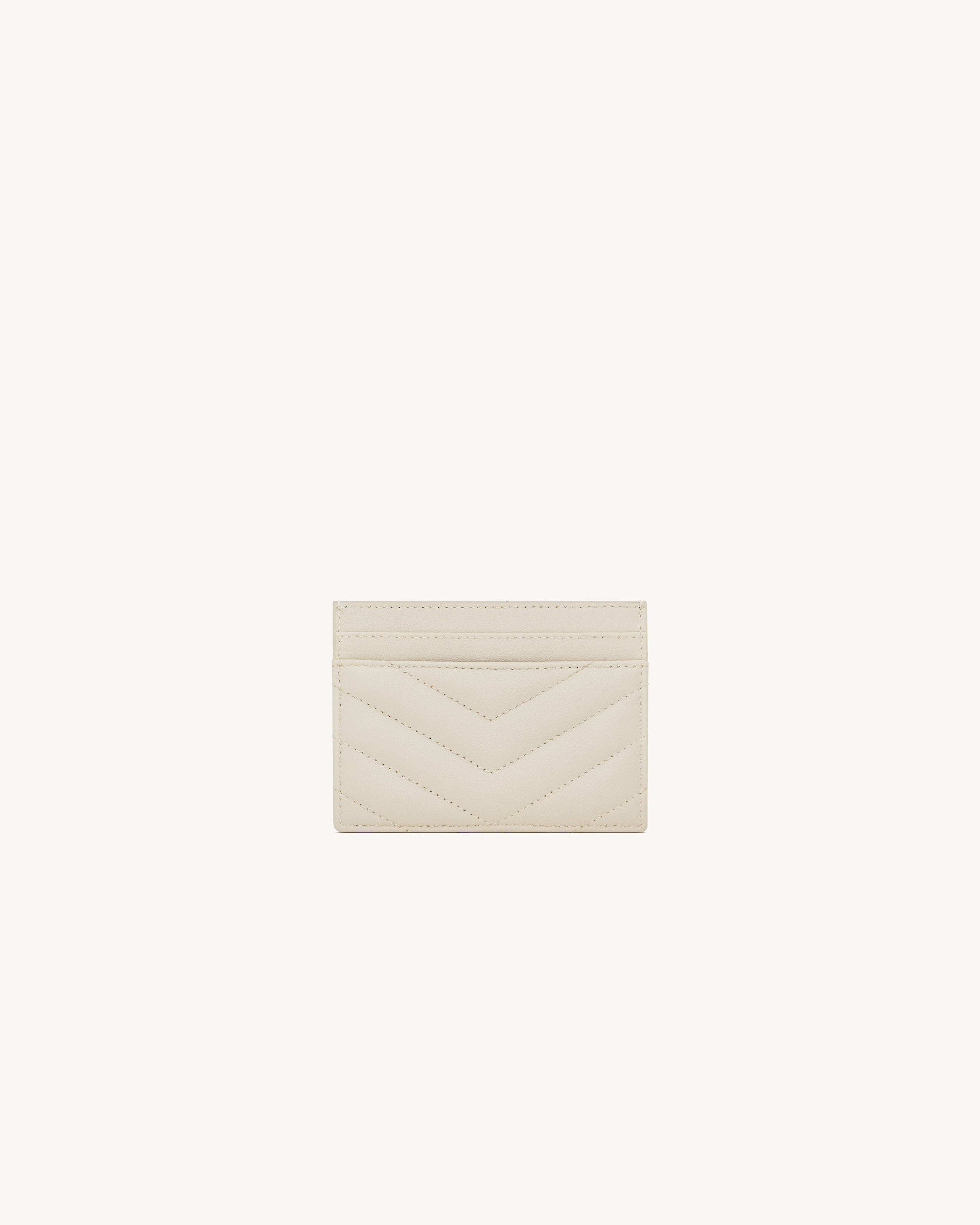 CASSANDRE MATELASSÉ CARD CASE IN LAMBSKIN - 2