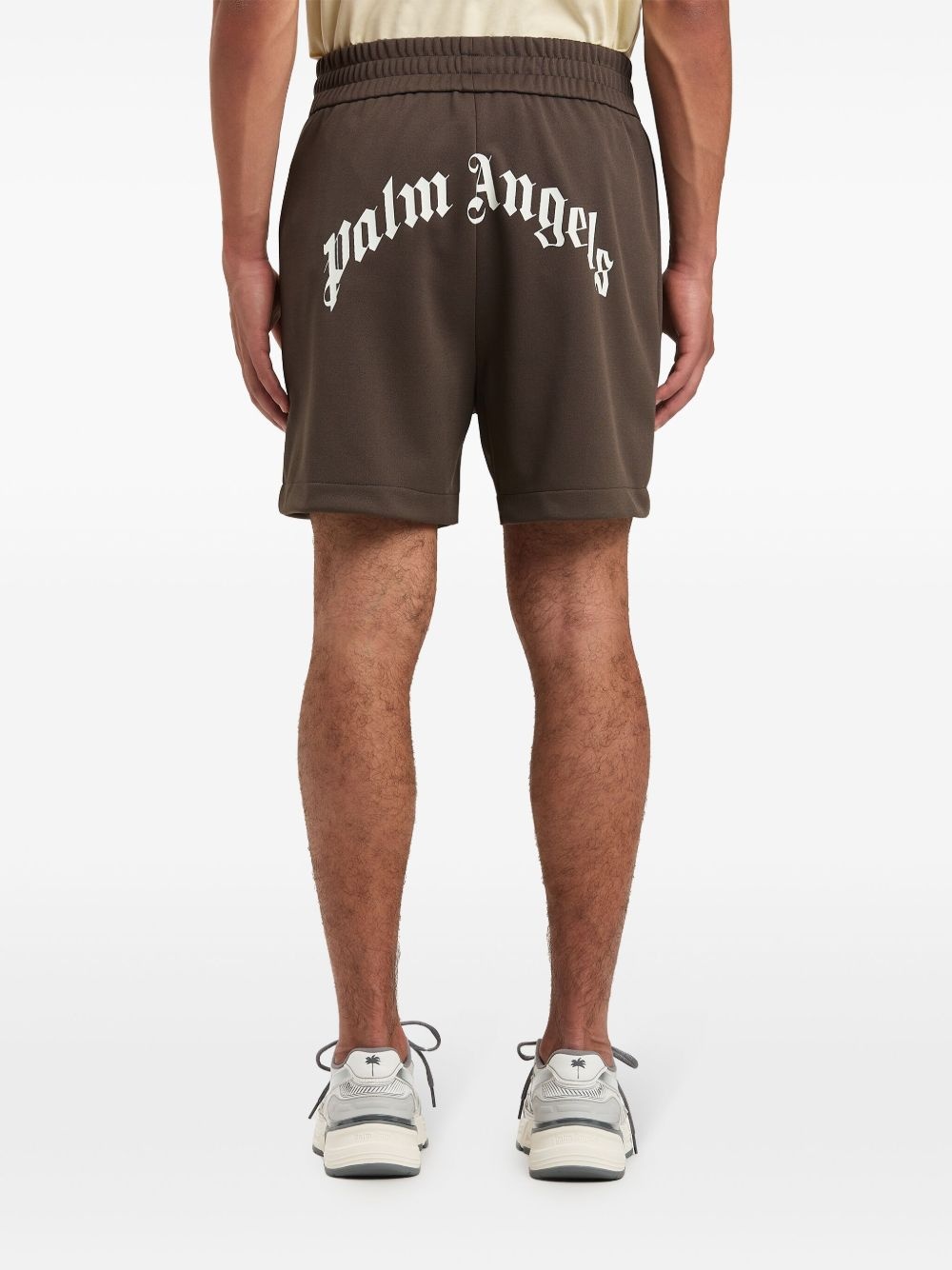 logo track shorts - 5