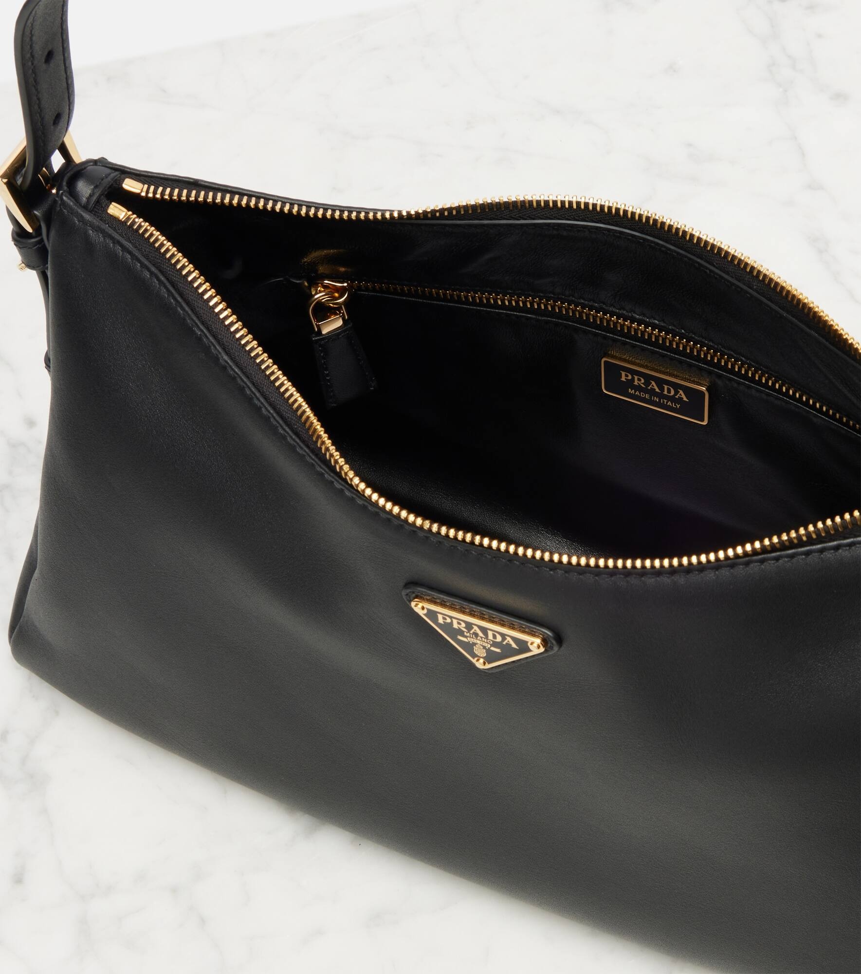 Prada Aimée Large leather shoulder bag - 3