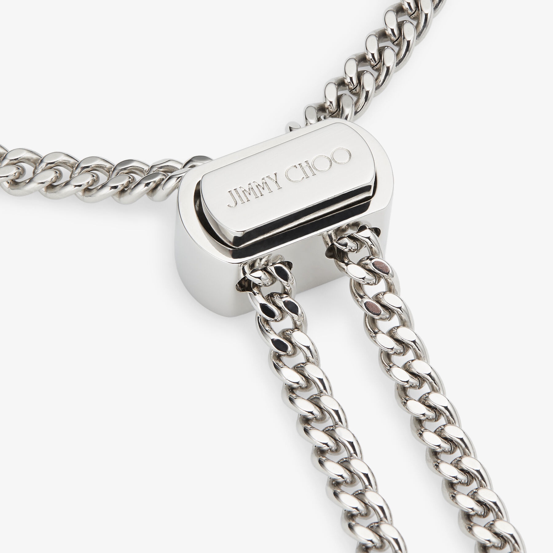 Bon Bon Bracelet
Silver-Finish Metal Bracelet with Pearl and JC Charm - 4