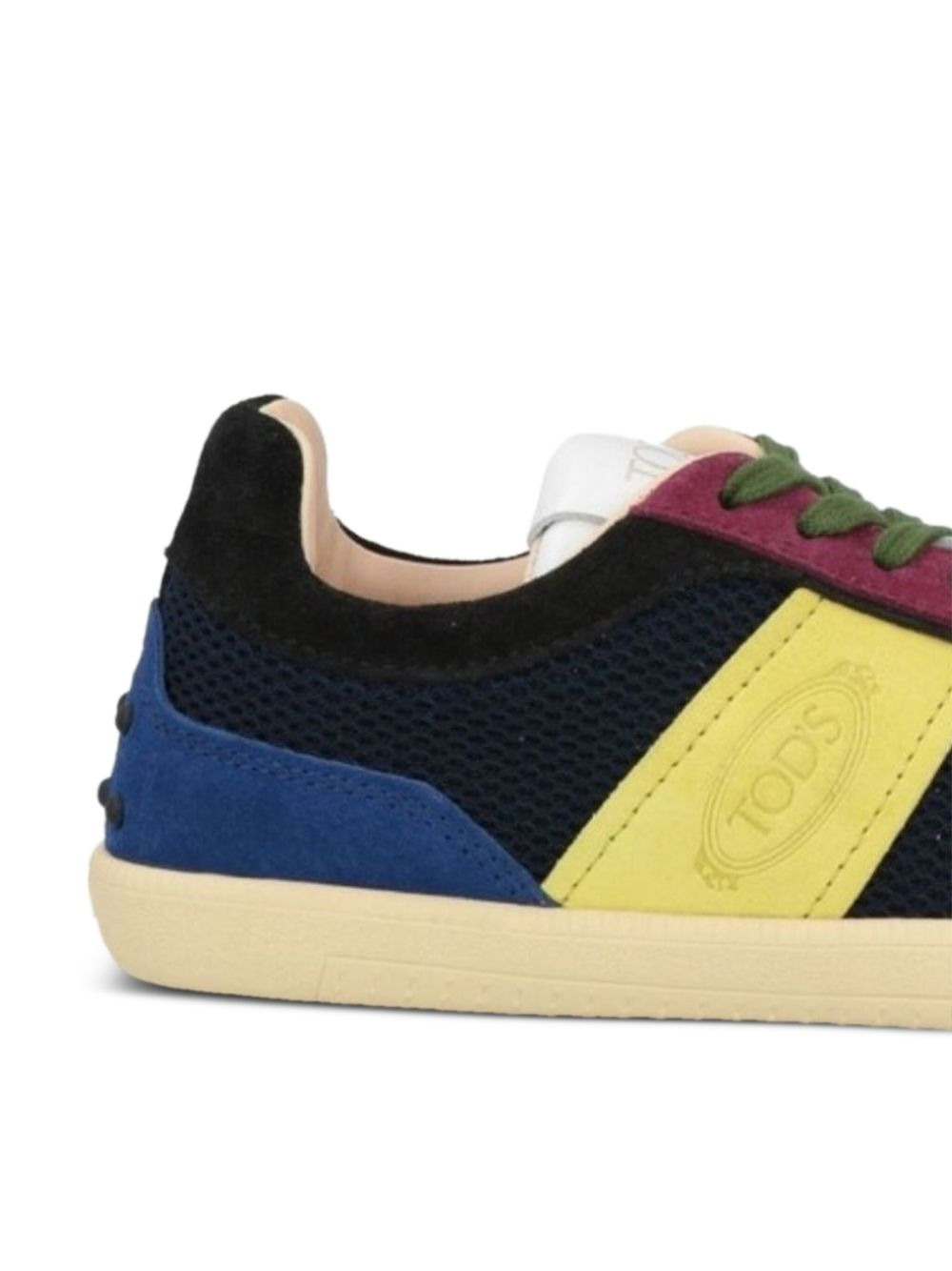 panelled mesh sneakers - 2