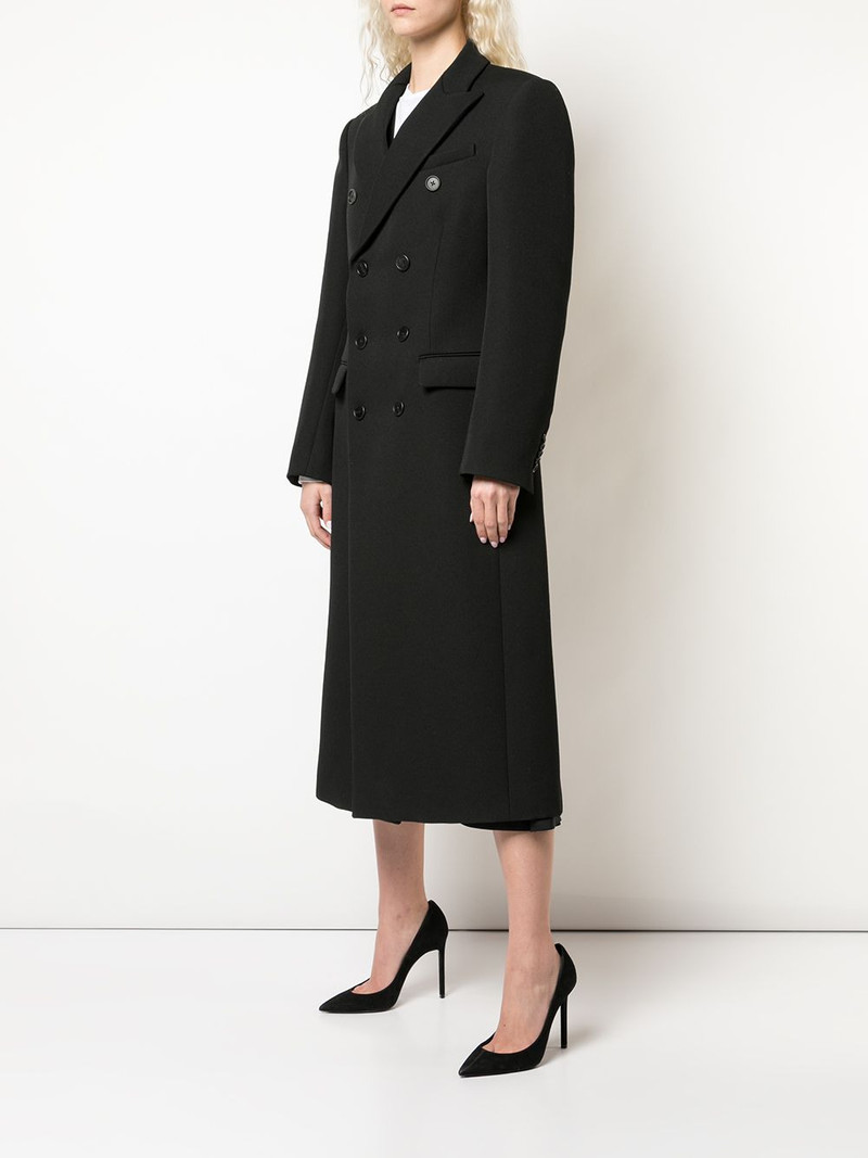x The Woolmark Company Release 05 double-breasted coat 3