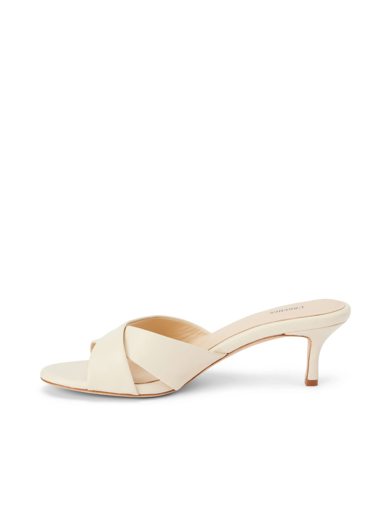 L'AGENCE Aveline Kitten-Heel Sandal outlook