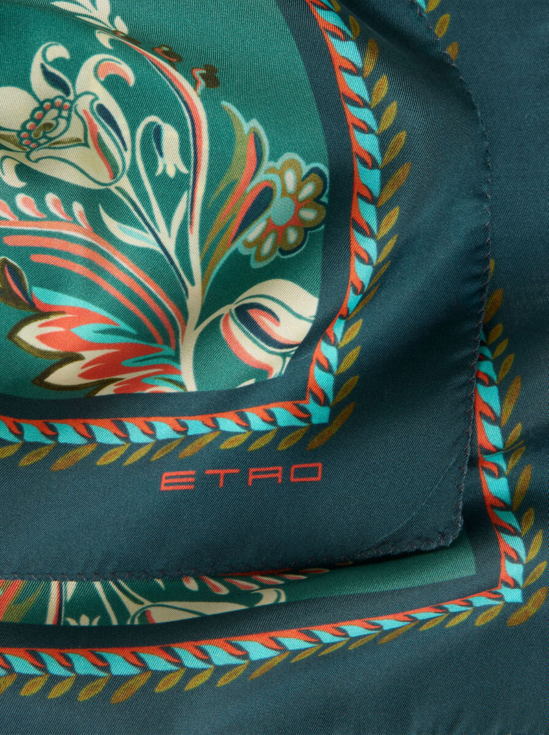 Etro PRINTED SILK SCARF outlook