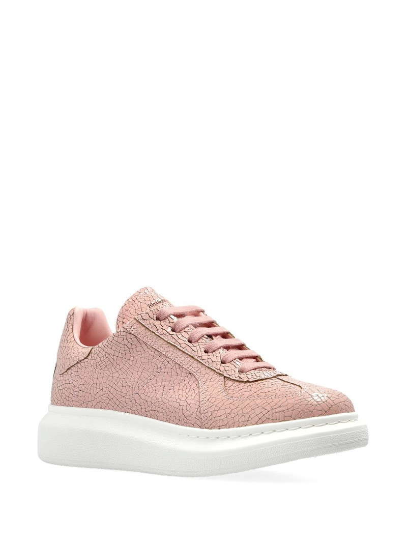 Alexander McQueen leather sneakers outlook