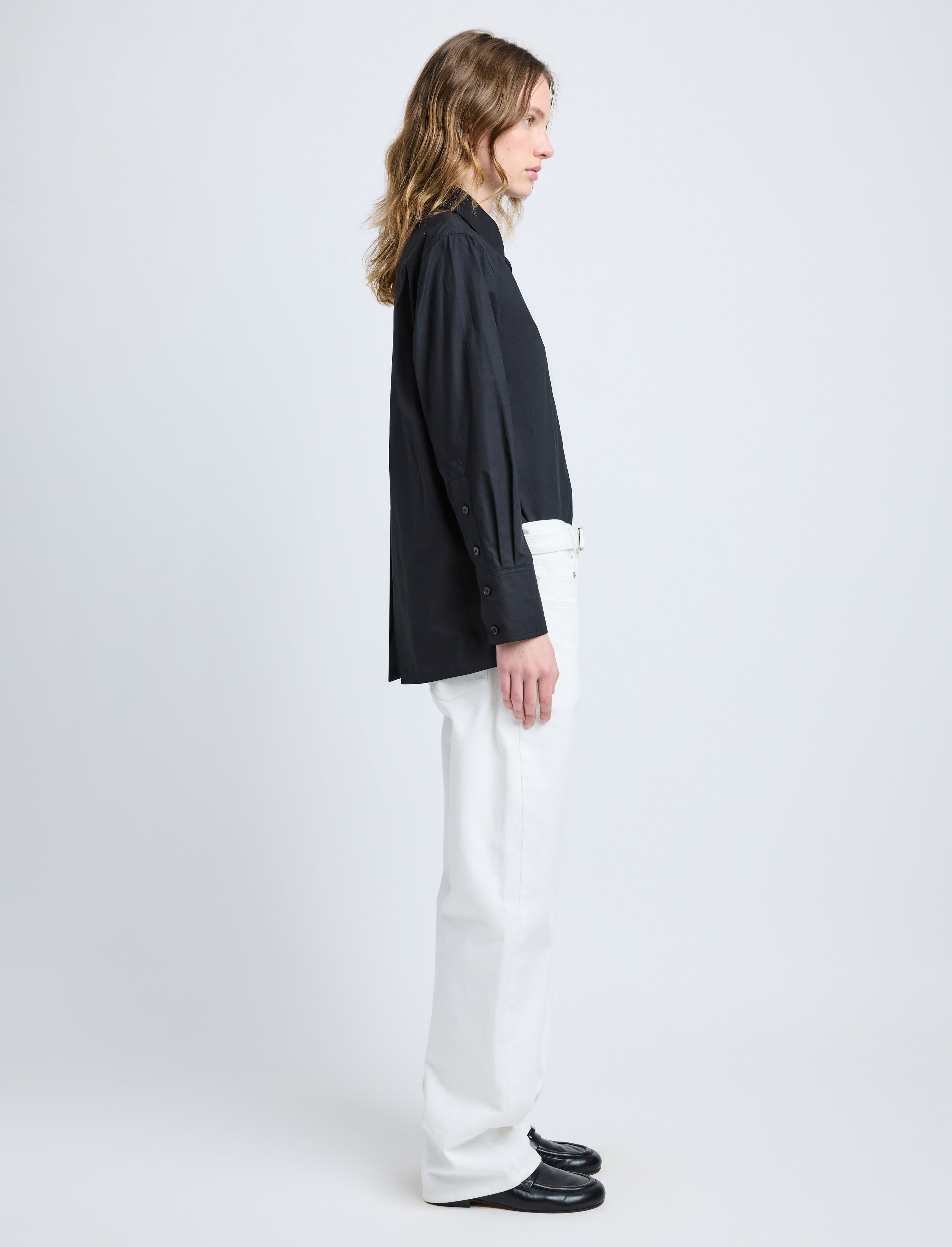 Allen Shirt in Cotton Poplin - 4