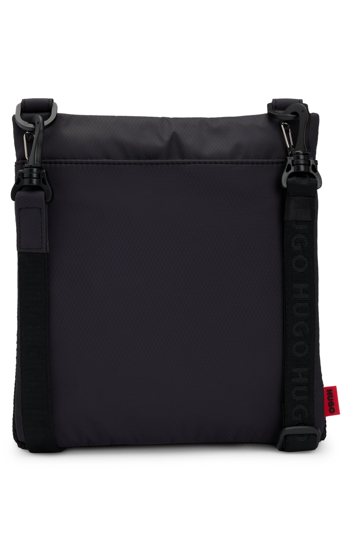ENVELOPE BAG WITH DETACHABLE STRAP AND MESH-COVERED LOGO - 2