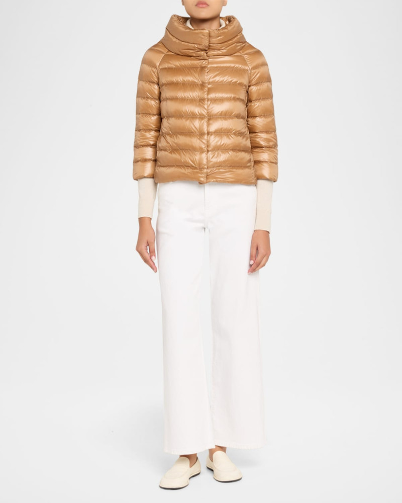 Herno Sofia Ultra-Lightweight Down Bolero Jacket outlook