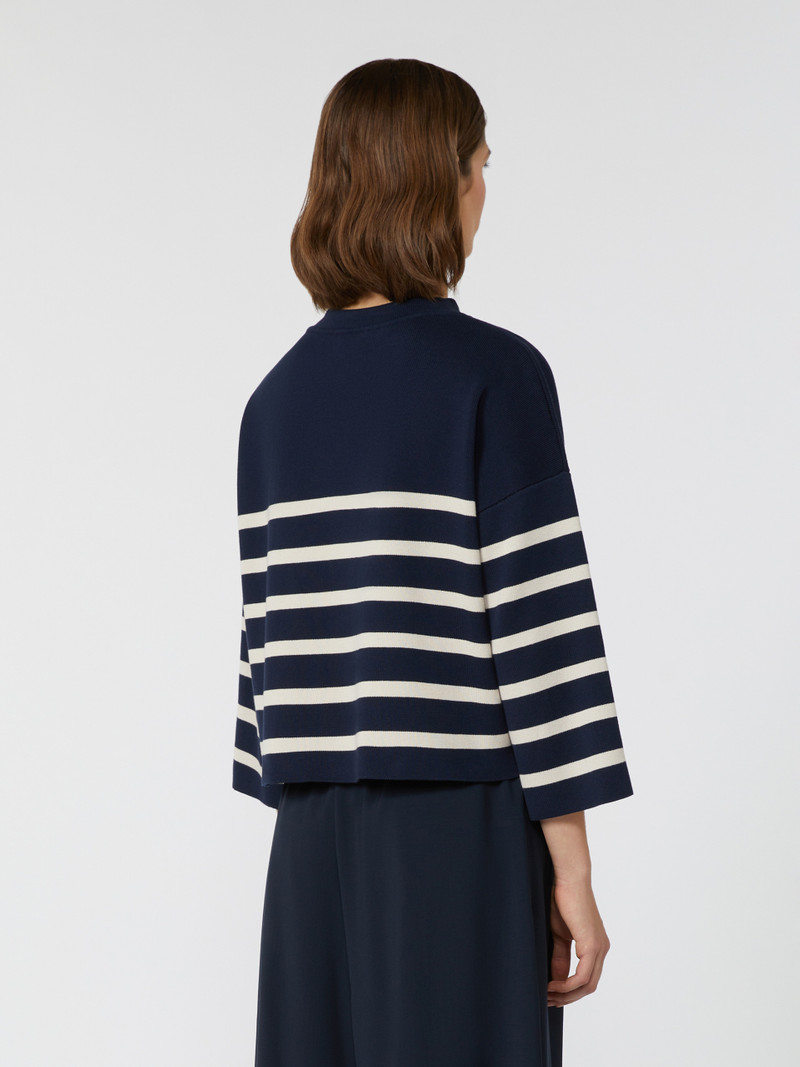 PINIDE Regular-fit cotton yarn sweater 4