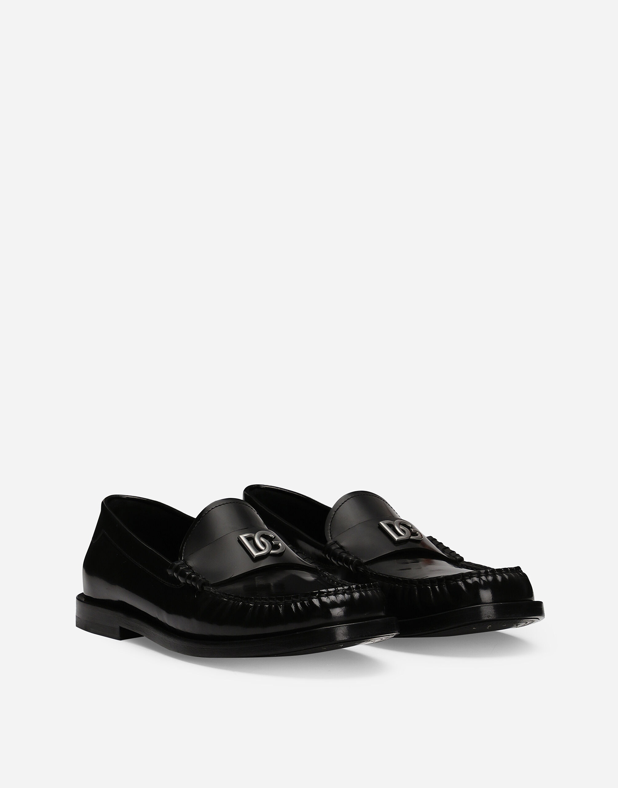 Polished calfskin loafers - 2