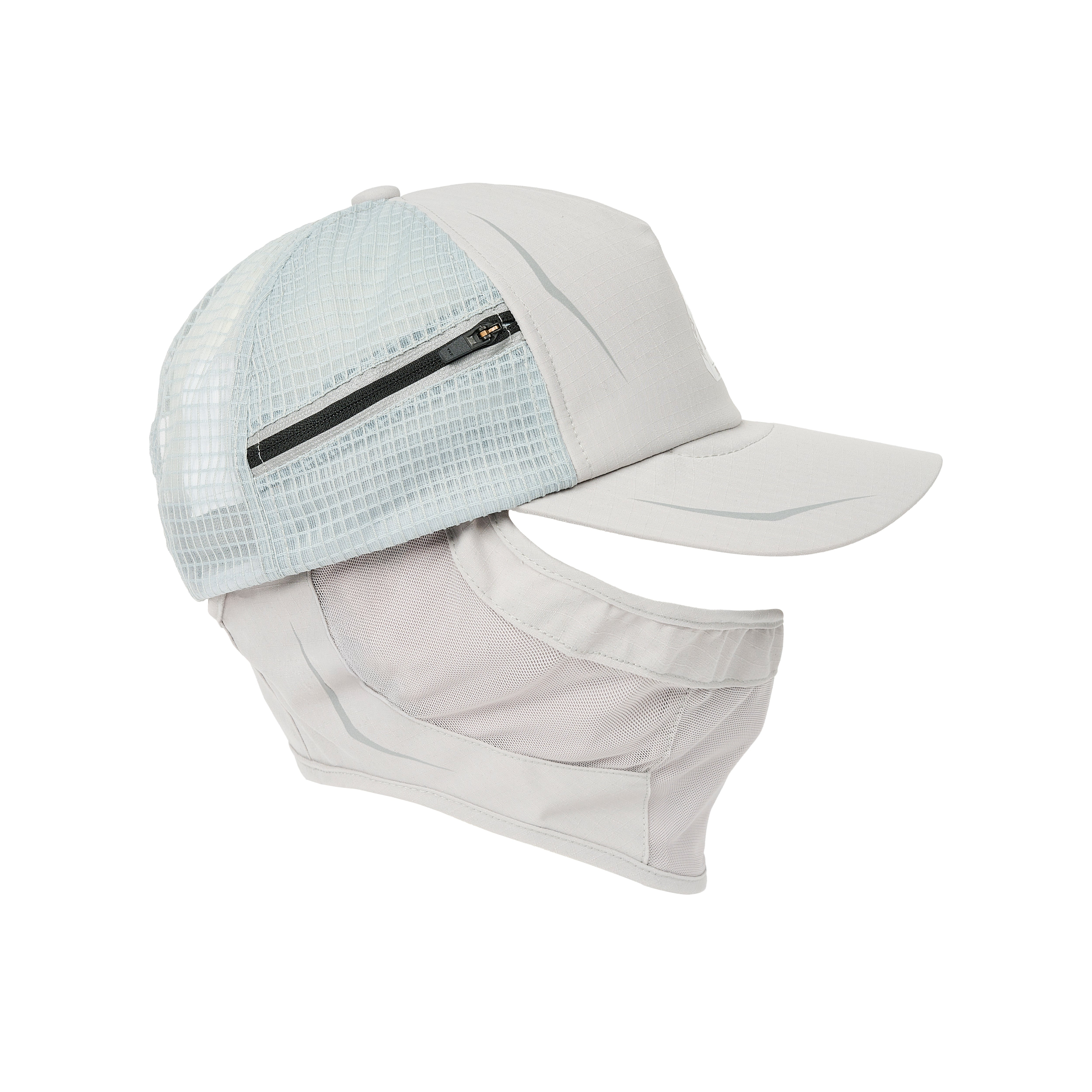 P-TREK 5-PANEL GREY - 2