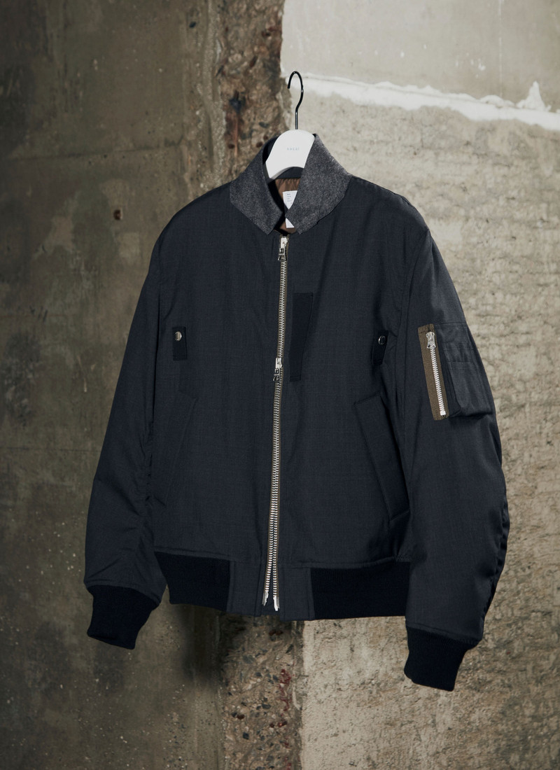 sacai Suiting Blouson outlook