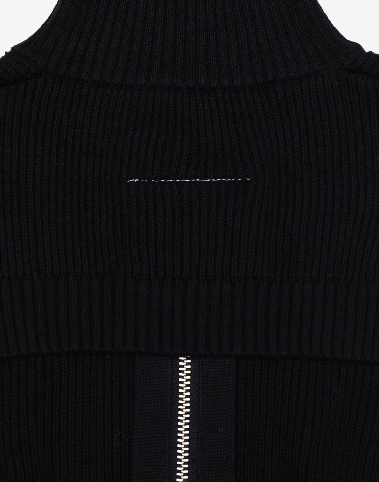 High-neck knit collar - 3