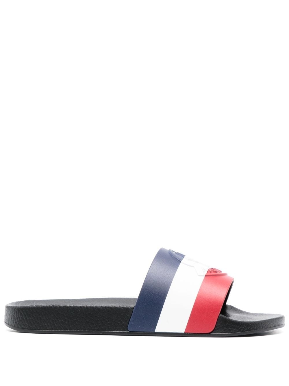 Basile logo-embossed slides - 1