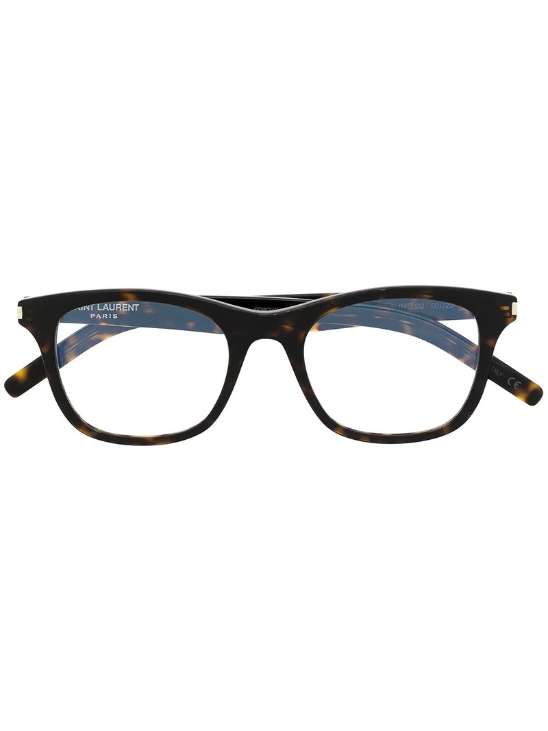 SL 286 Slim square-frame glasses 1