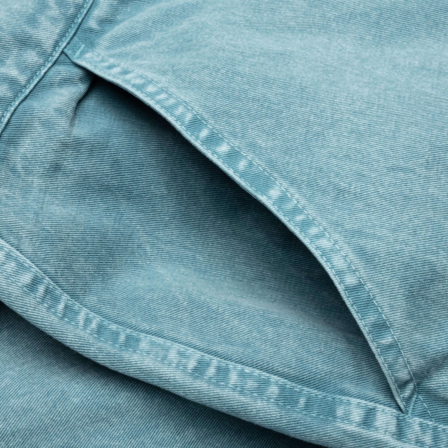 WASHED COTTON WORK PANT - SLATE BLUE - 3