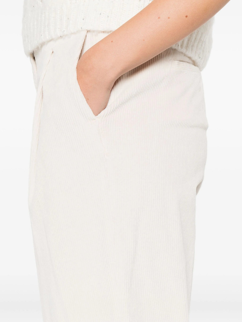 Peserico Corduroy Tapered Trousers 3