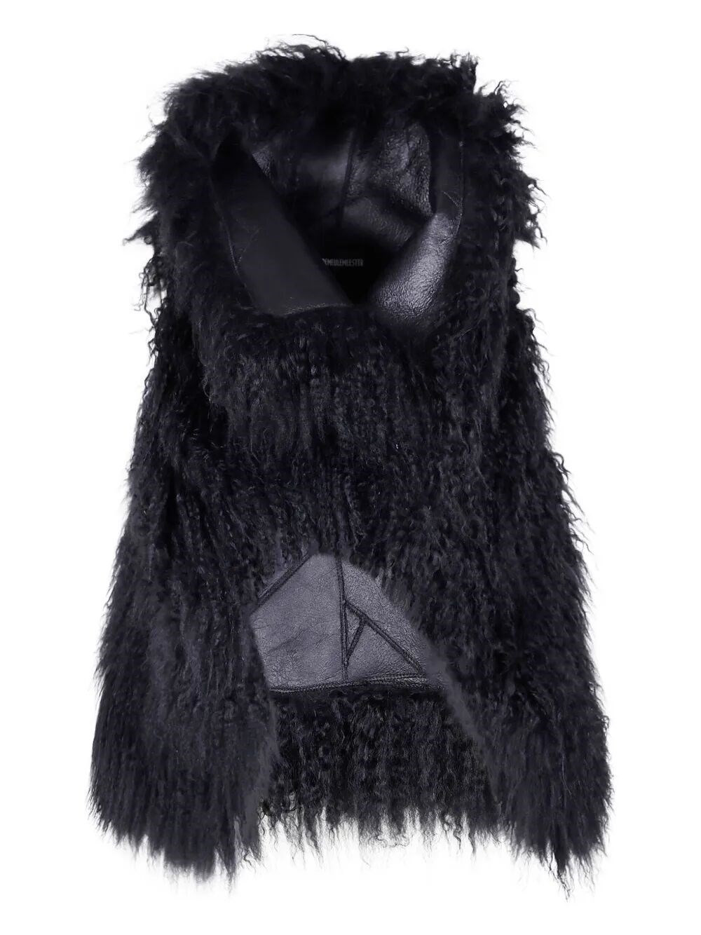 The 'Bereta' Shearling Waistcoat from Ann Demeulemeester epitomizes modern luxury in outerwear. Craf - 1