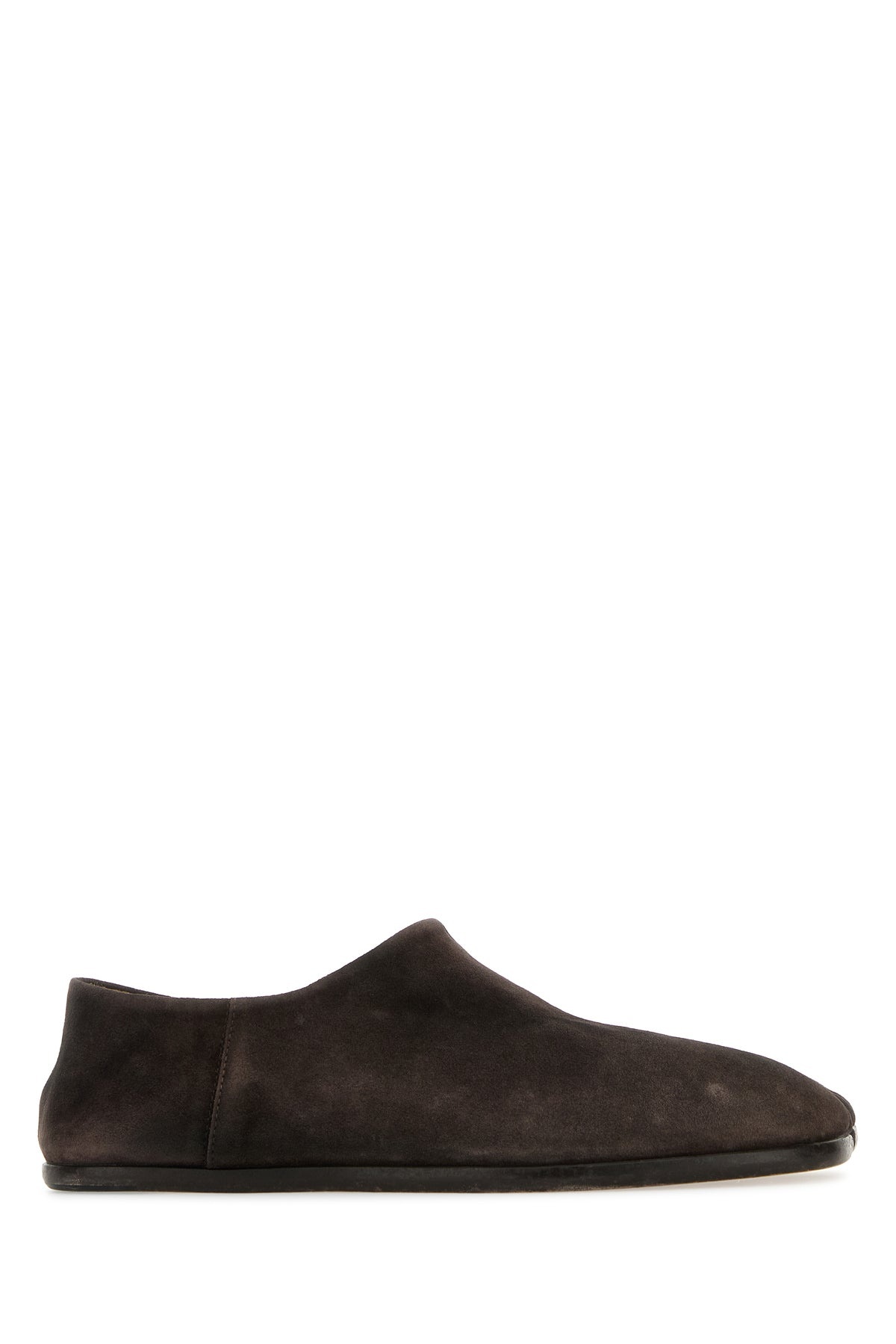 Brown suede Tabi loafers - 1