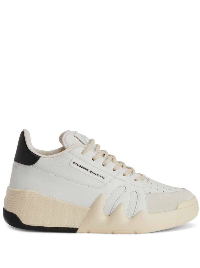 Talon panelled leather sneakers 1