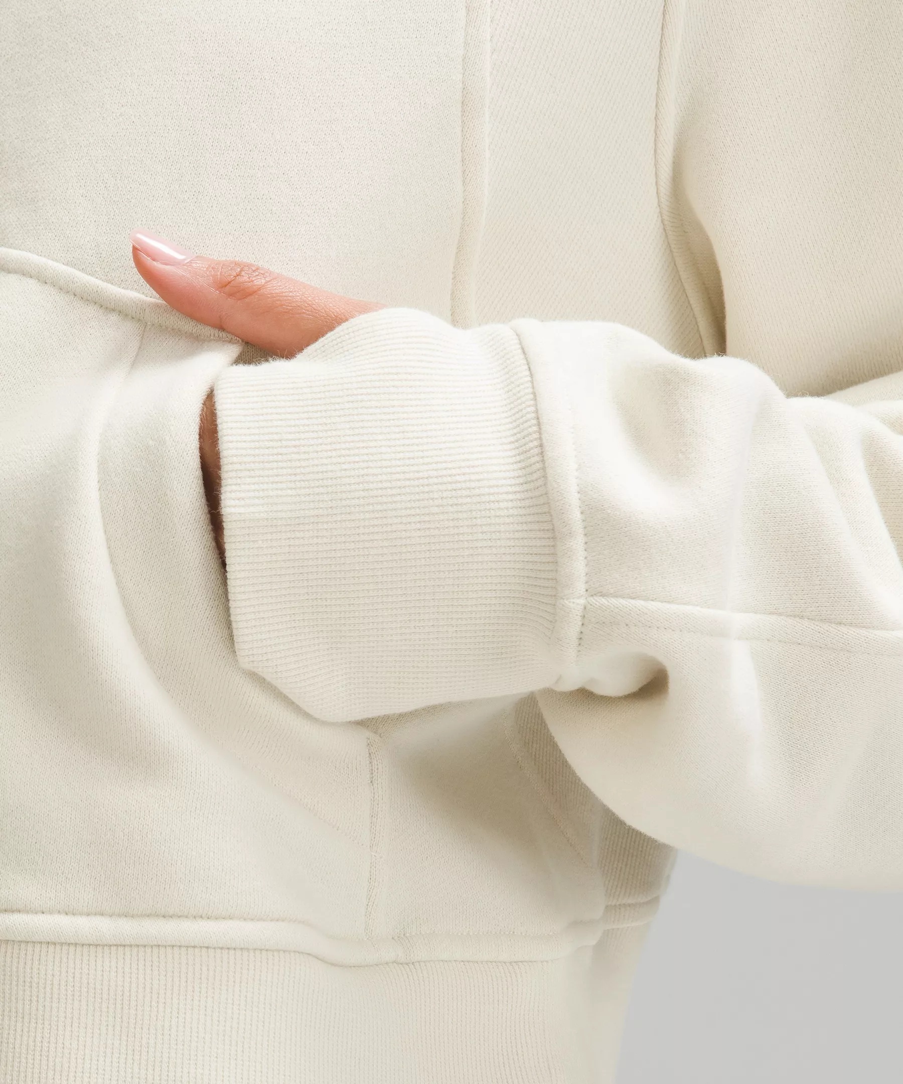 Scuba Oversized Full-Zip Hoodie - 5