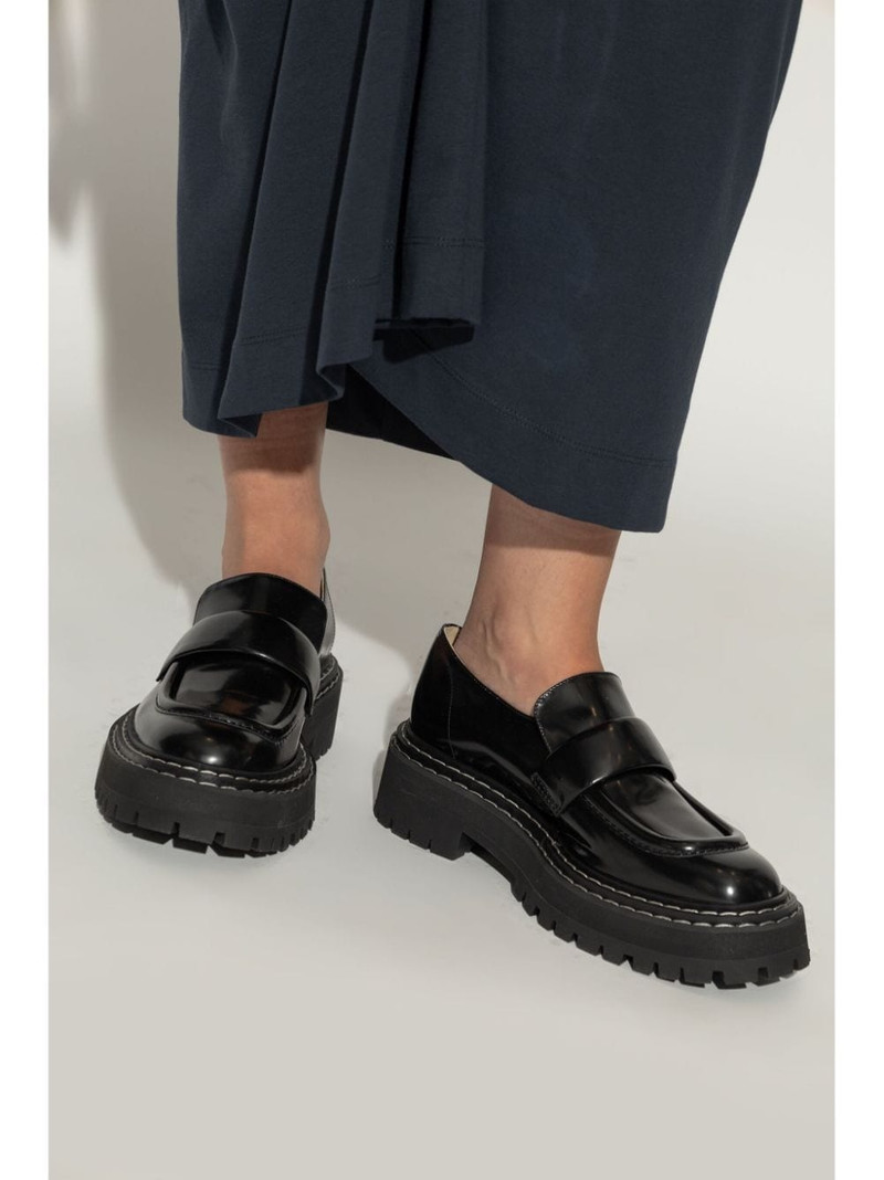 Proenza Schouler lug-sole leather loafers outlook