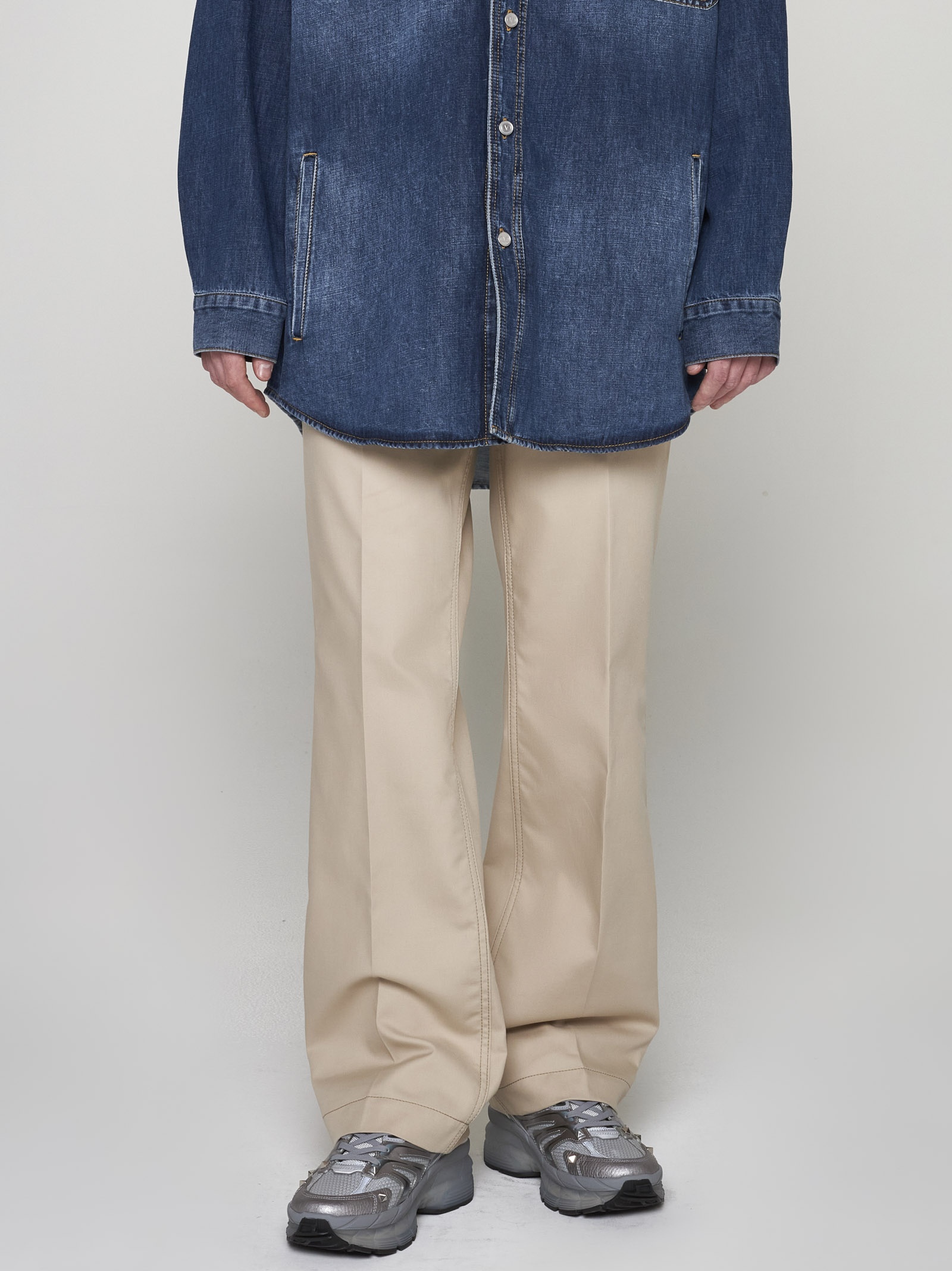 Valentino cotton trousers - 2