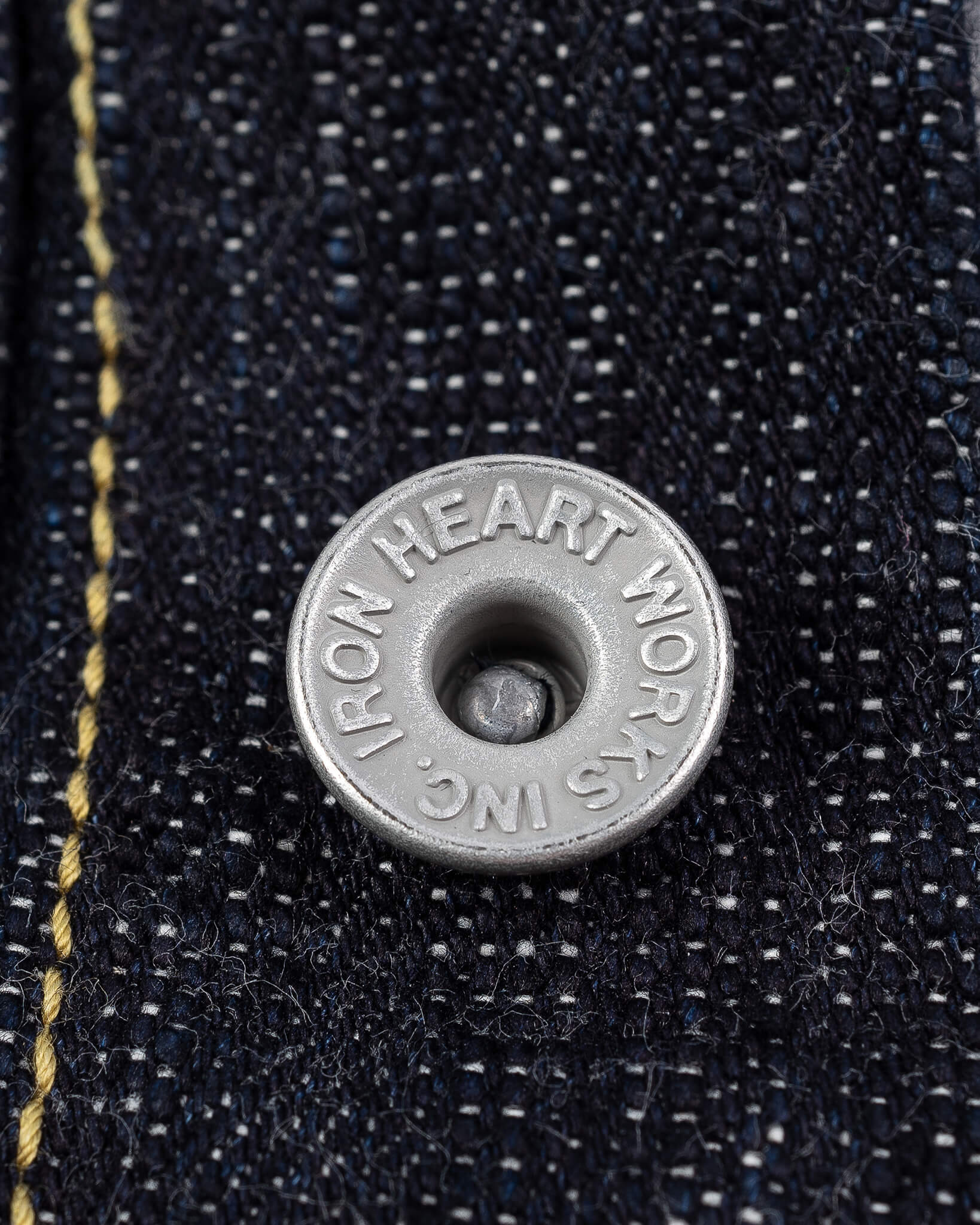 IHJ-507-SLB 16oz Slubby Selvedge Denim Type II Jacket - Indigo - 9