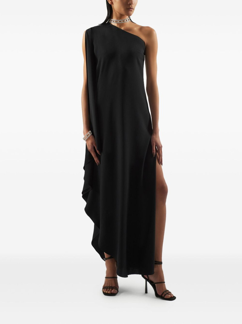 Taller Marmo Bolkan Crystal one-shoulder midi dress outlook