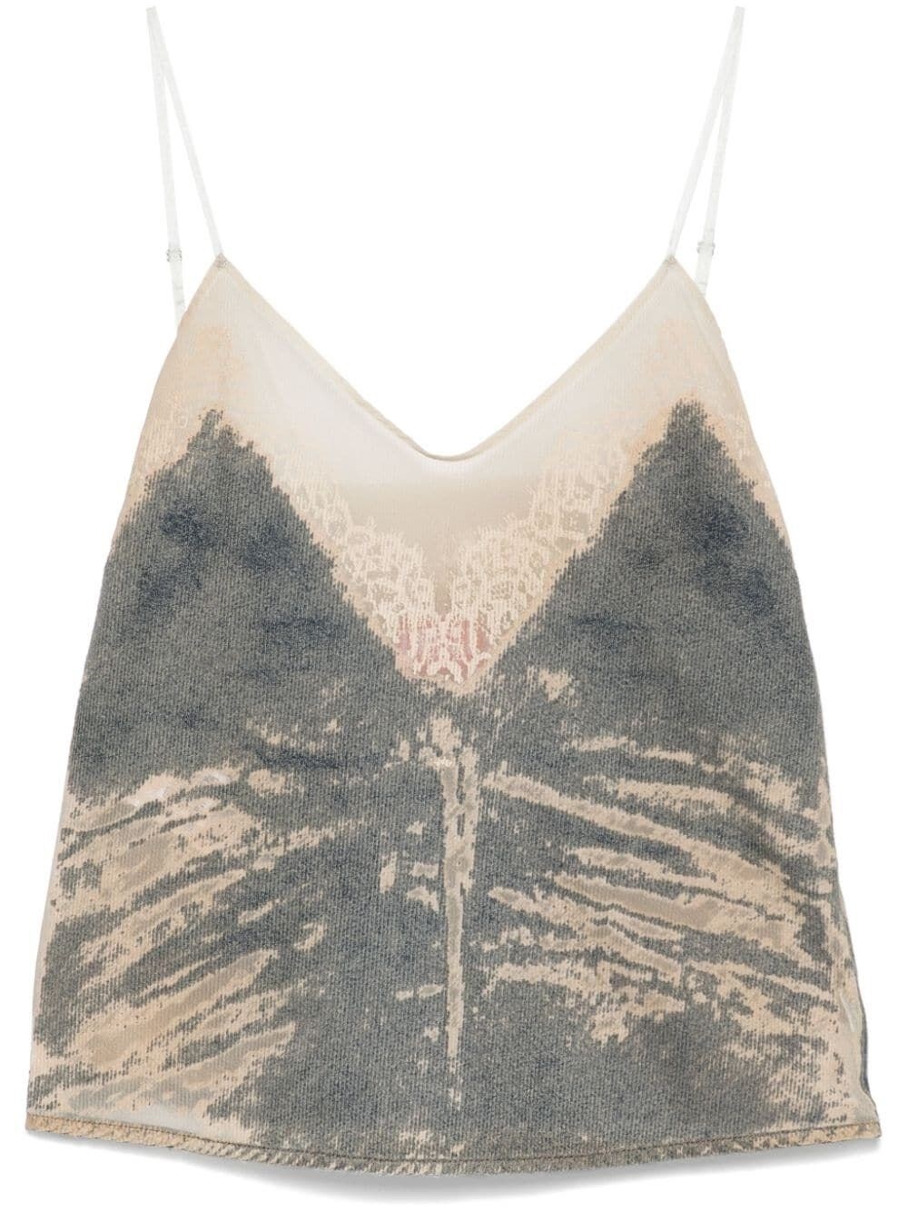 `De-Tre-Fsf` Denim Top - 1