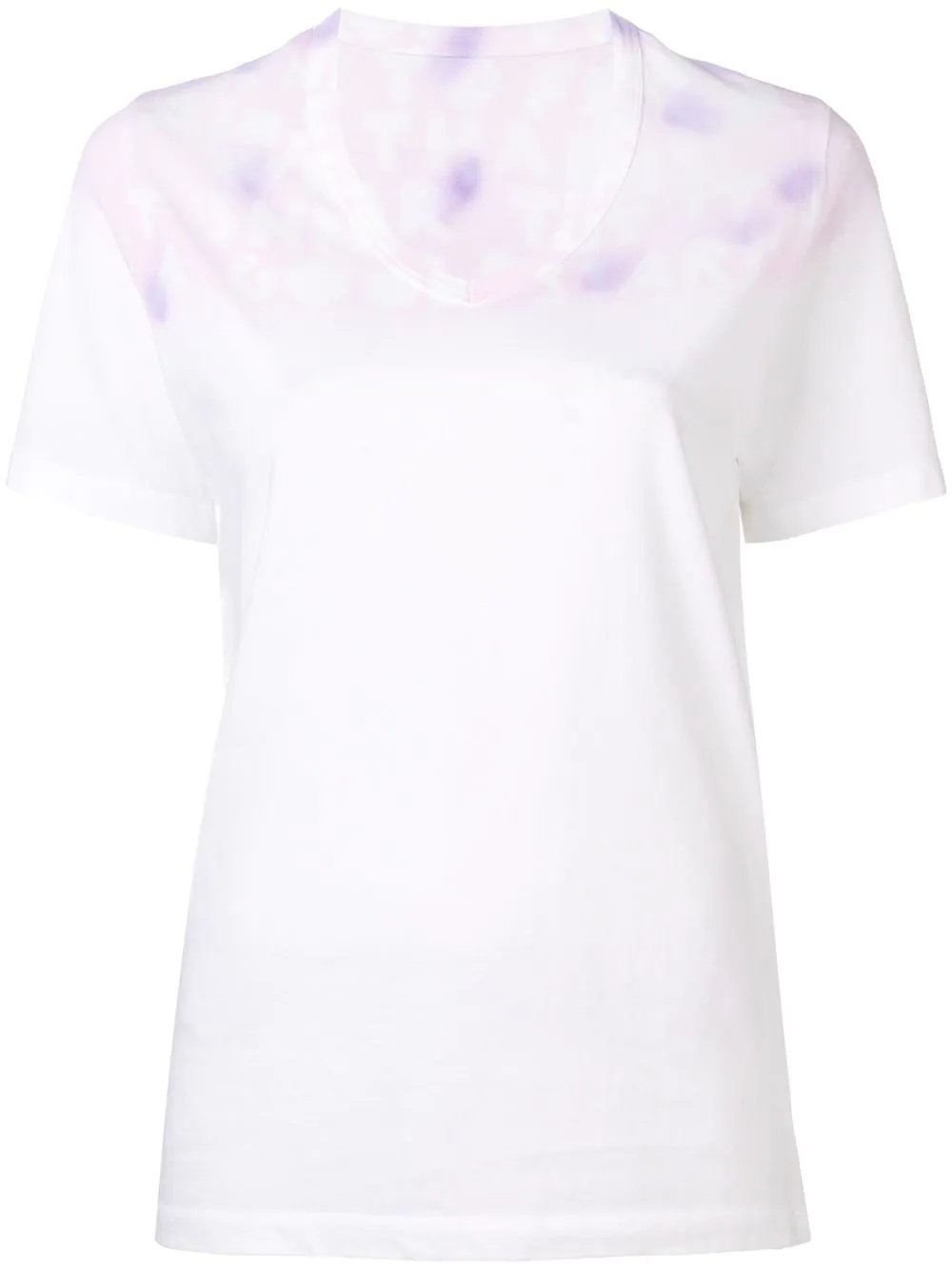 tie-dye detail T-shirt - 1