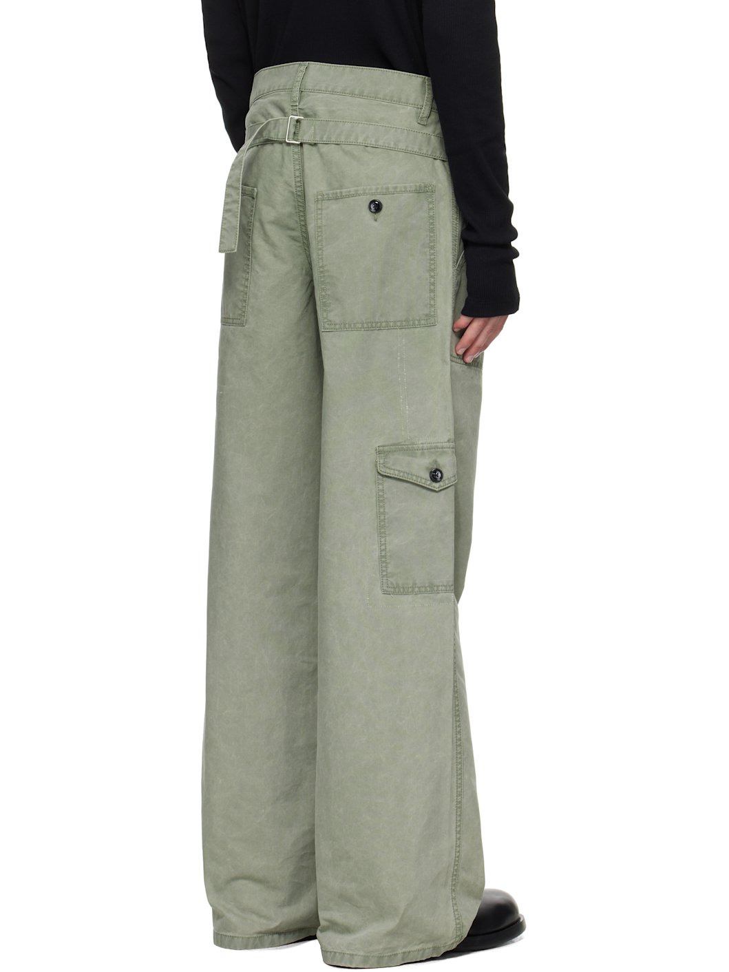 Green Monder Workwear Comfort Cargo Pants - 3