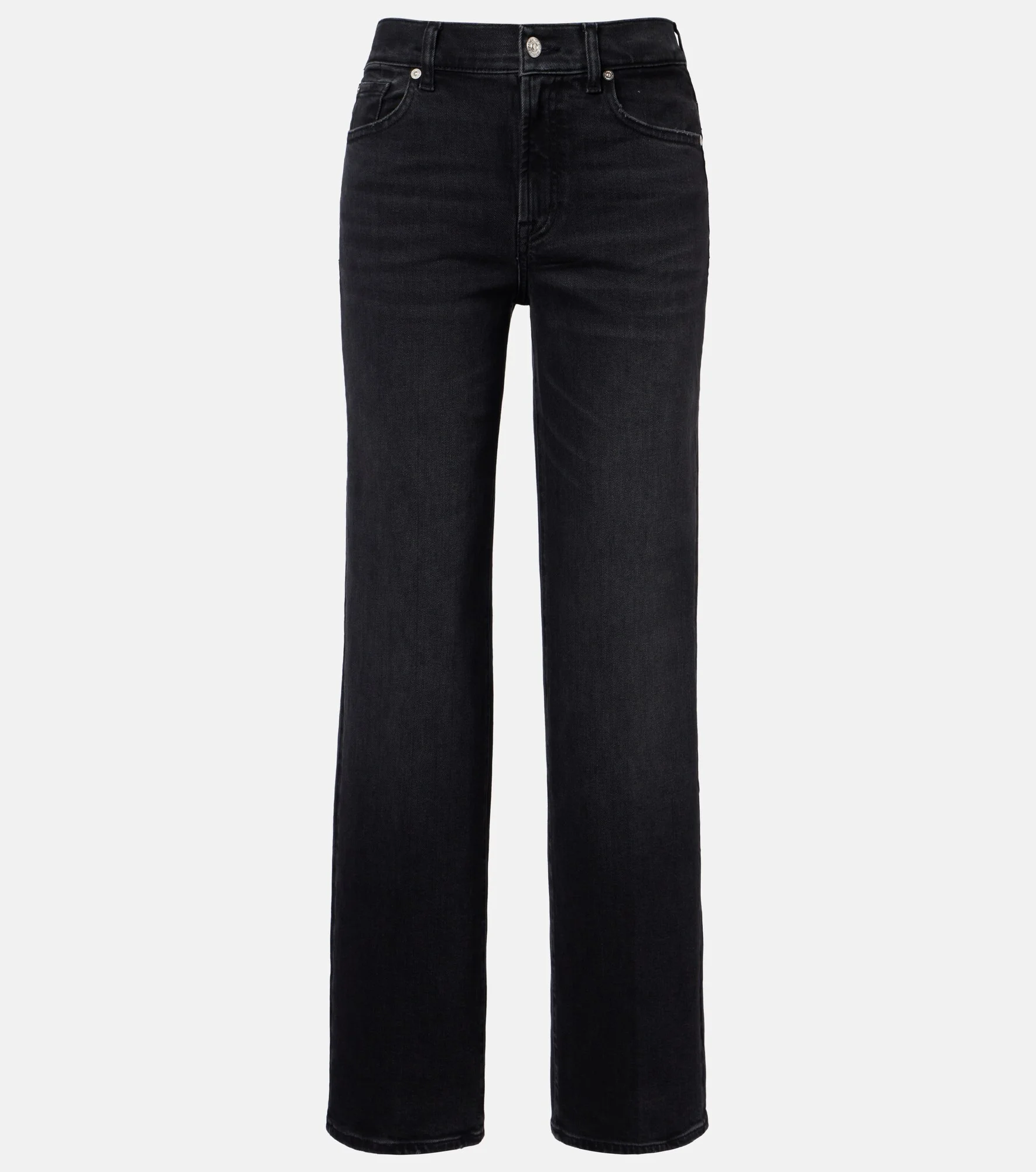 Stovepipe straight jeans - 1