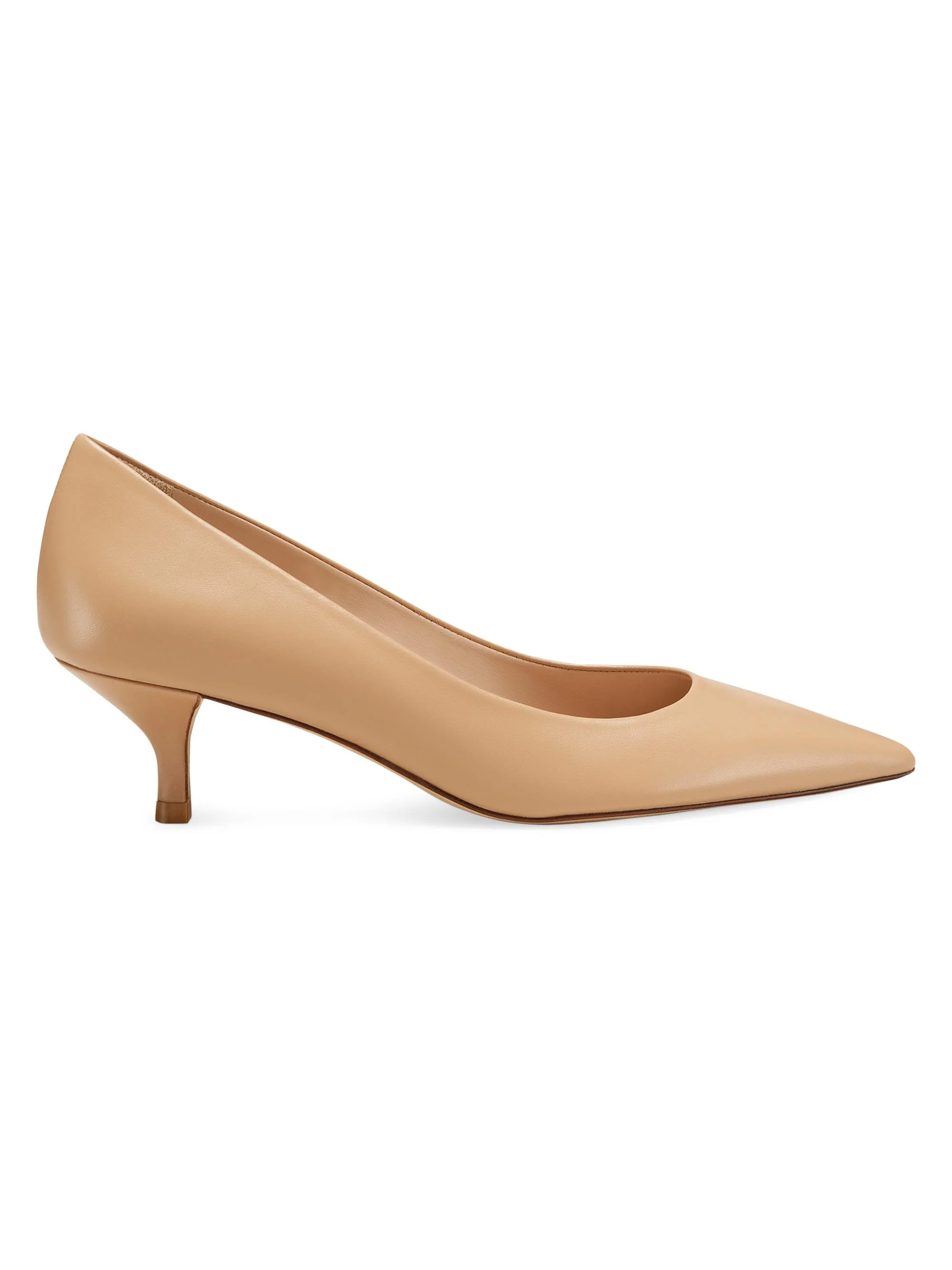 Women's Power 50MM Leather Pumps - Adobe - 1
