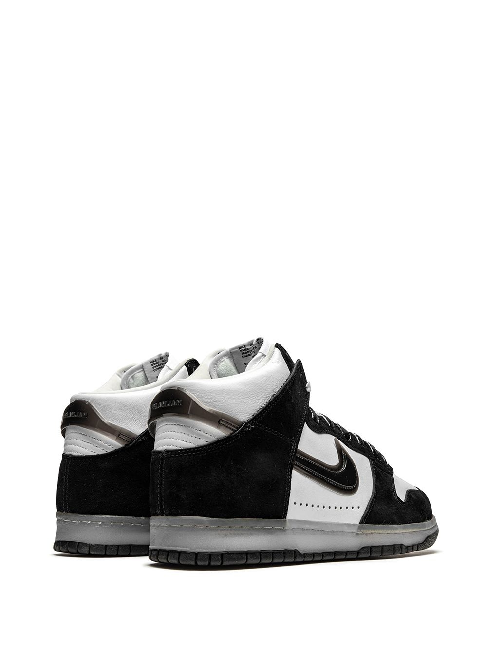 x Slam Jam Dunk High "Black/White"  sneakers - 3