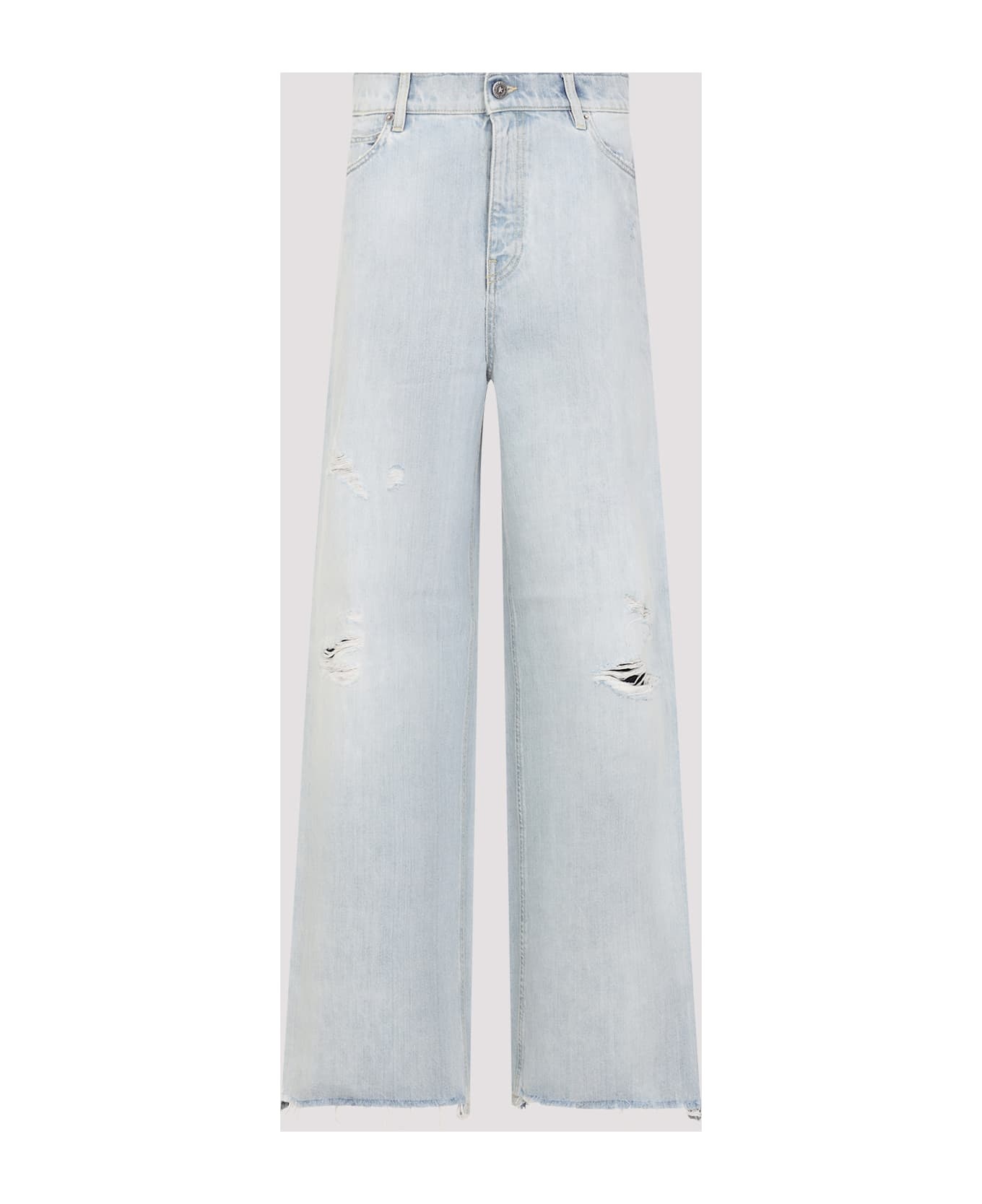 Lived-in Effect Jeans - 3