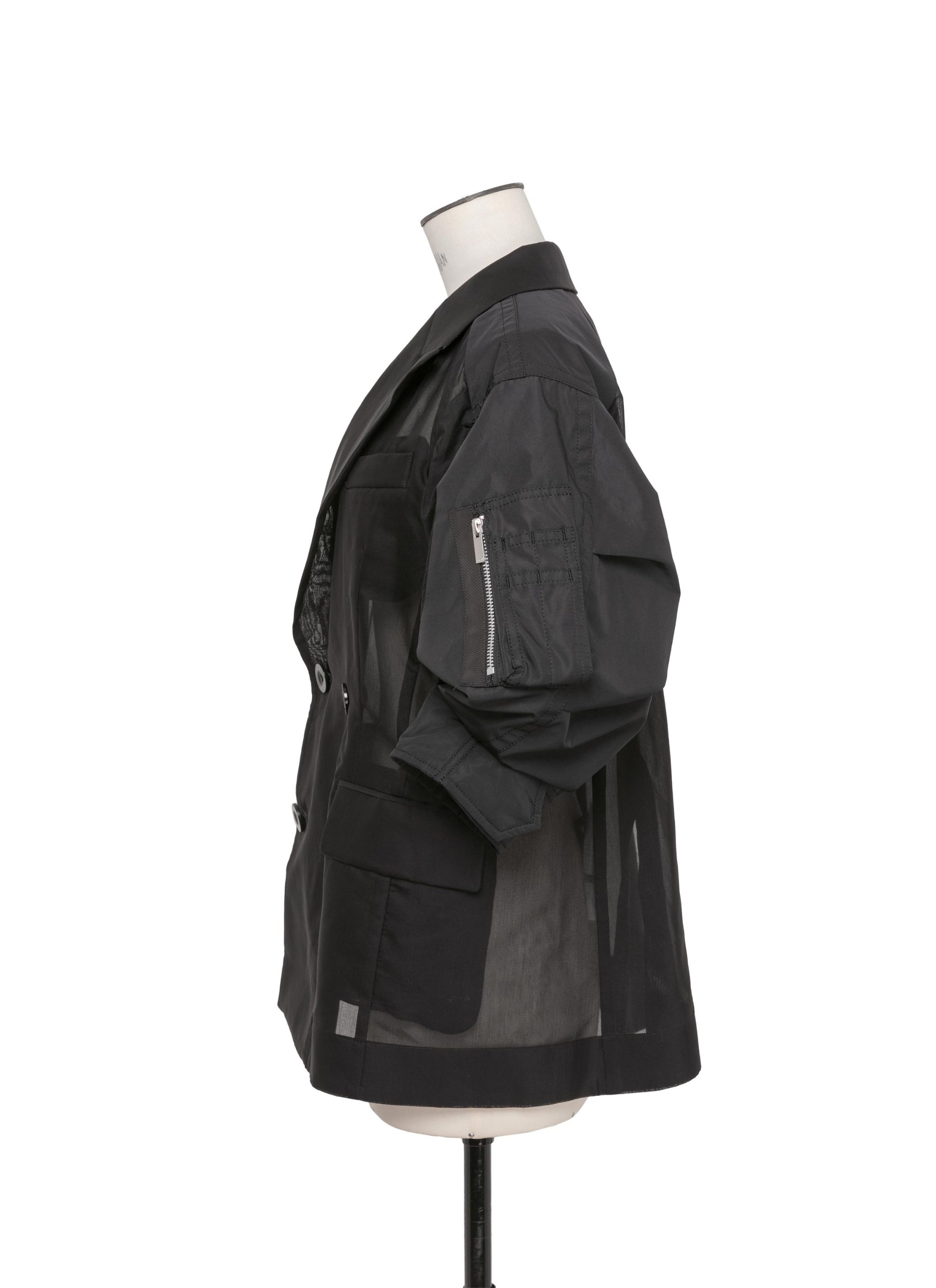 サカイ　sacai 2024SS Voile x Taffeta Jacket sacai Voile x Taffeta Jacket | REVERSIBLE