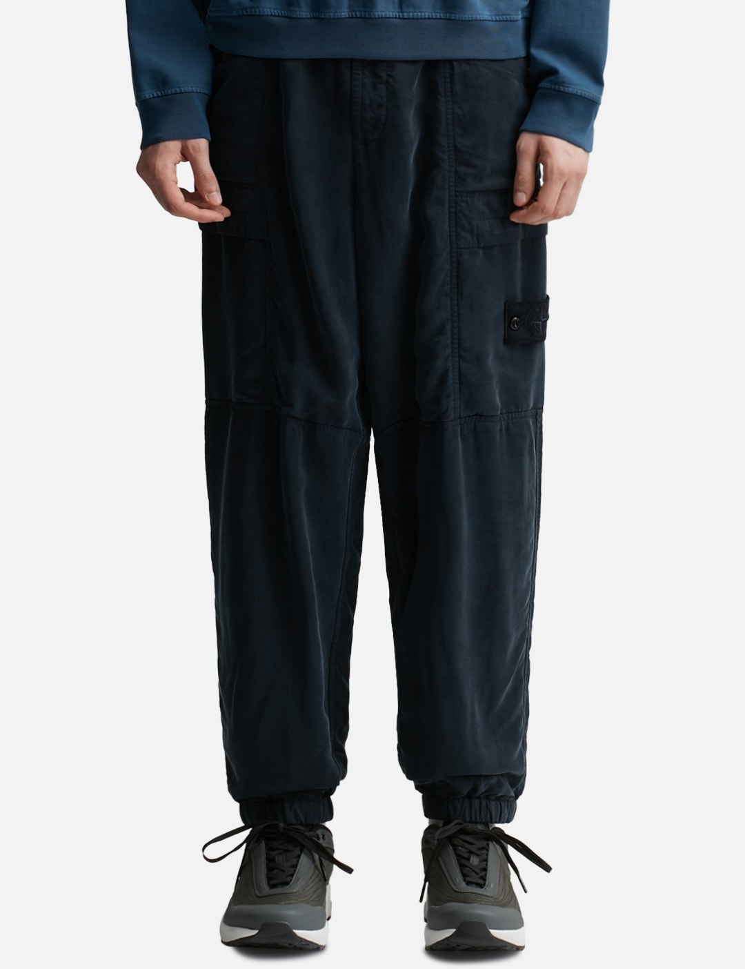 GHOST PIECE LOOSE FIT CARGO PANTS - 3