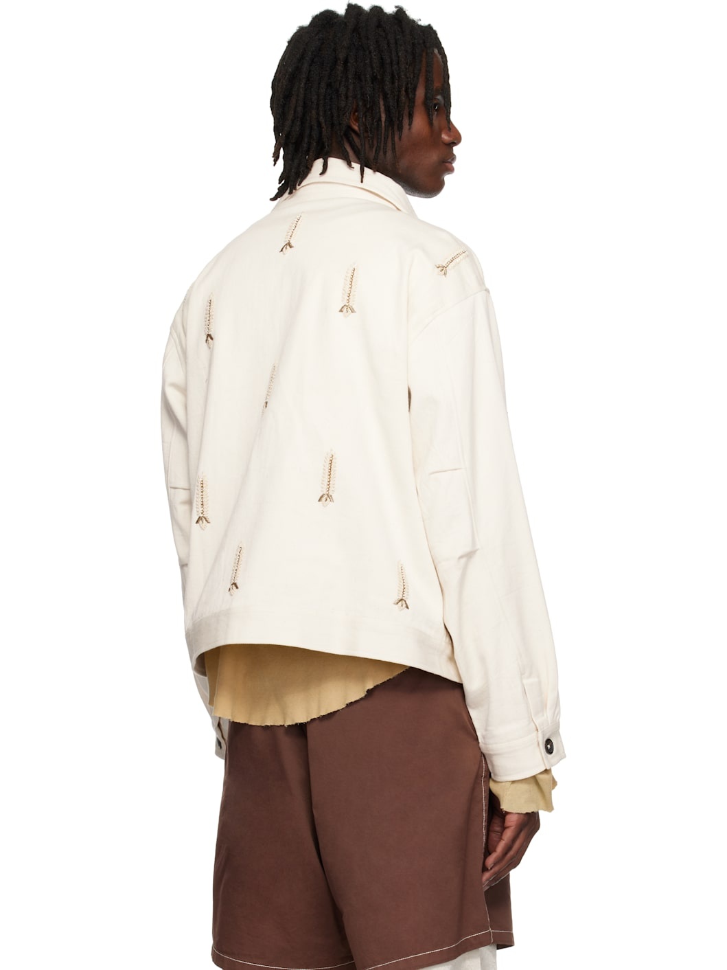Off-White Pleated Jacket - 3