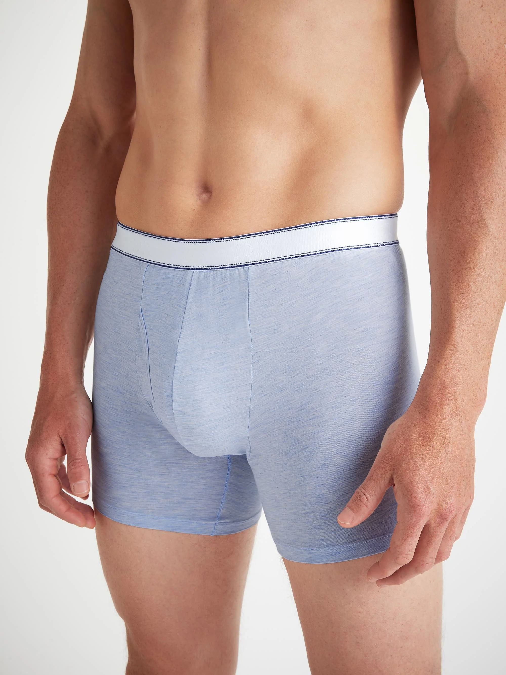 Men's Trunks Ethan Micro Modal Stretch Blue - 5