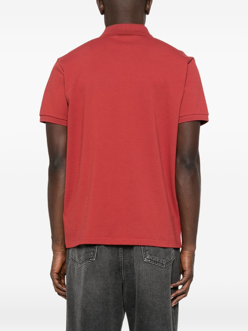 logo-appliqué polo shirt 4