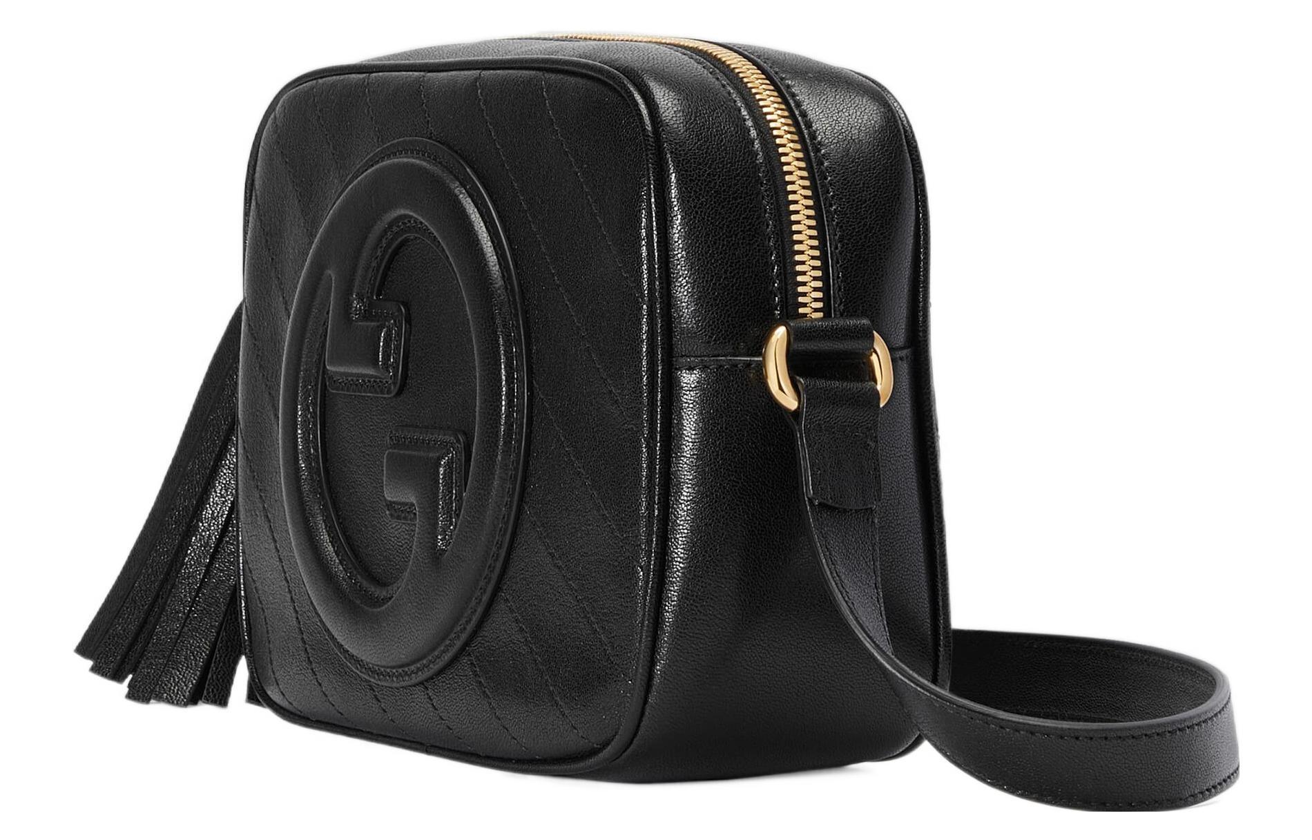 (WMNS) Gucci Blondie Small Shoulder Bag 'Black' 742360-1IV0G-1000 - 2