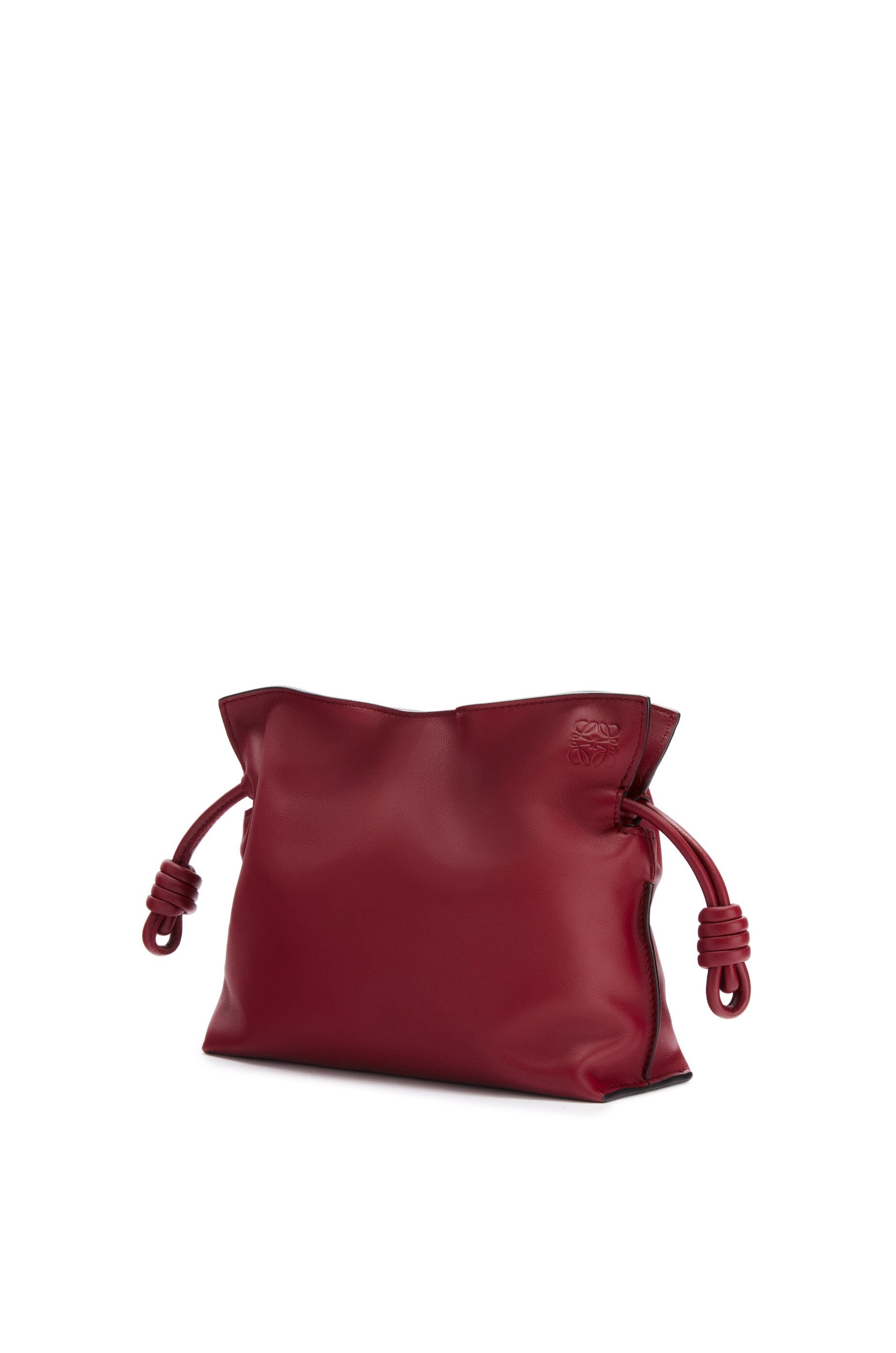 Mini Flamenco clutch in nappa calfskin - 3