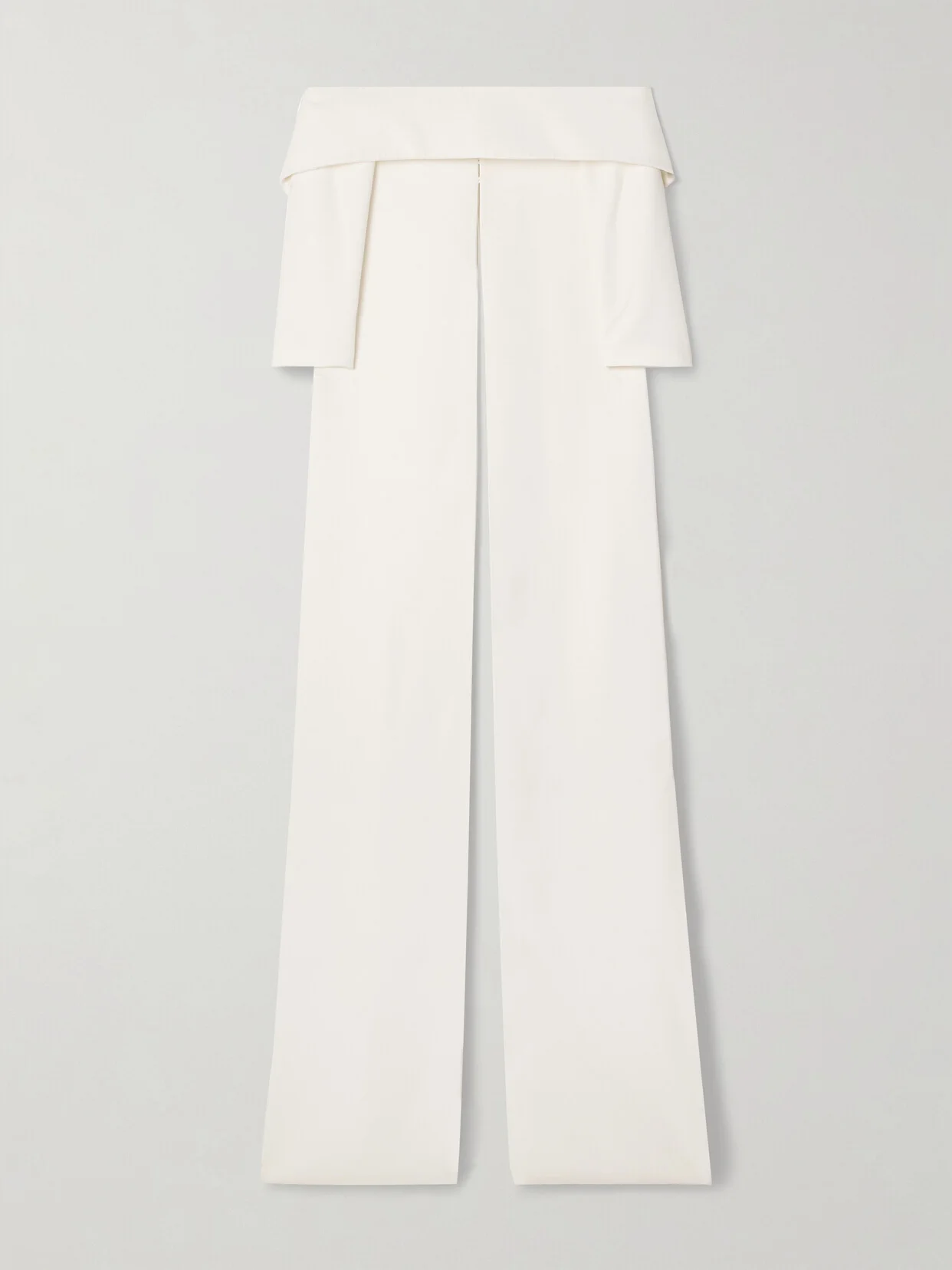 Bellara Off-the-shoulder Crepe Cape - 1