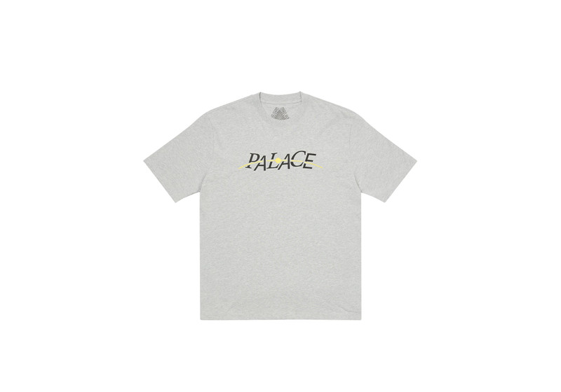 PALACE DOT T-SHIRT GREY MARL - 1