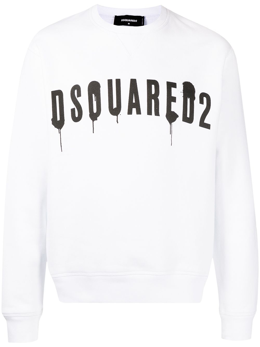 logo-print long-sleeve sweatshirt - 1