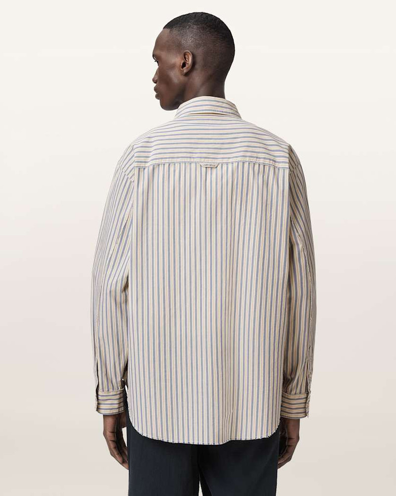 ROMA OVERSIZED LONG SLEEVE STRIPED SHIRT 7