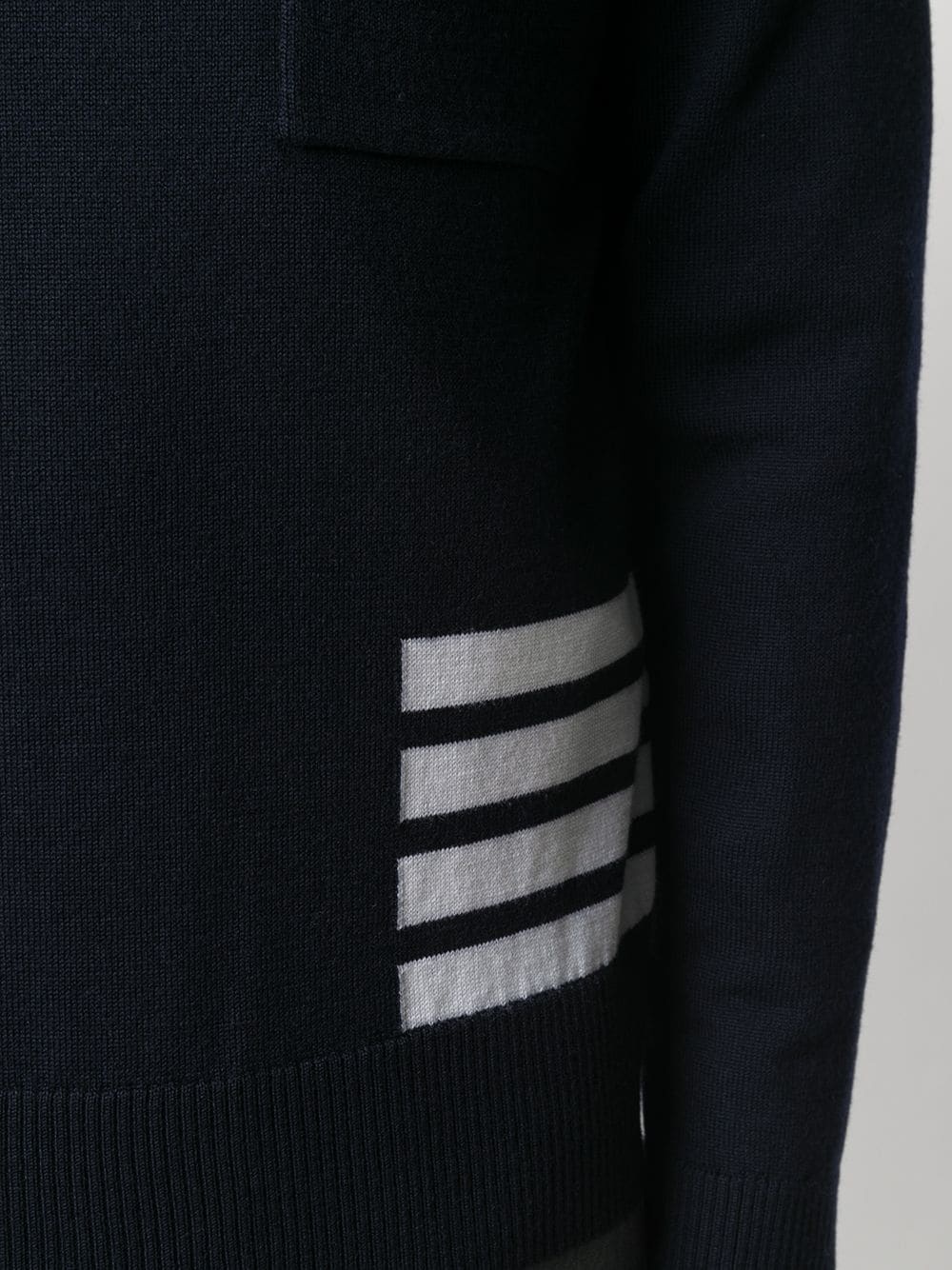 4-Bar stripe crew-neck jumper - 5