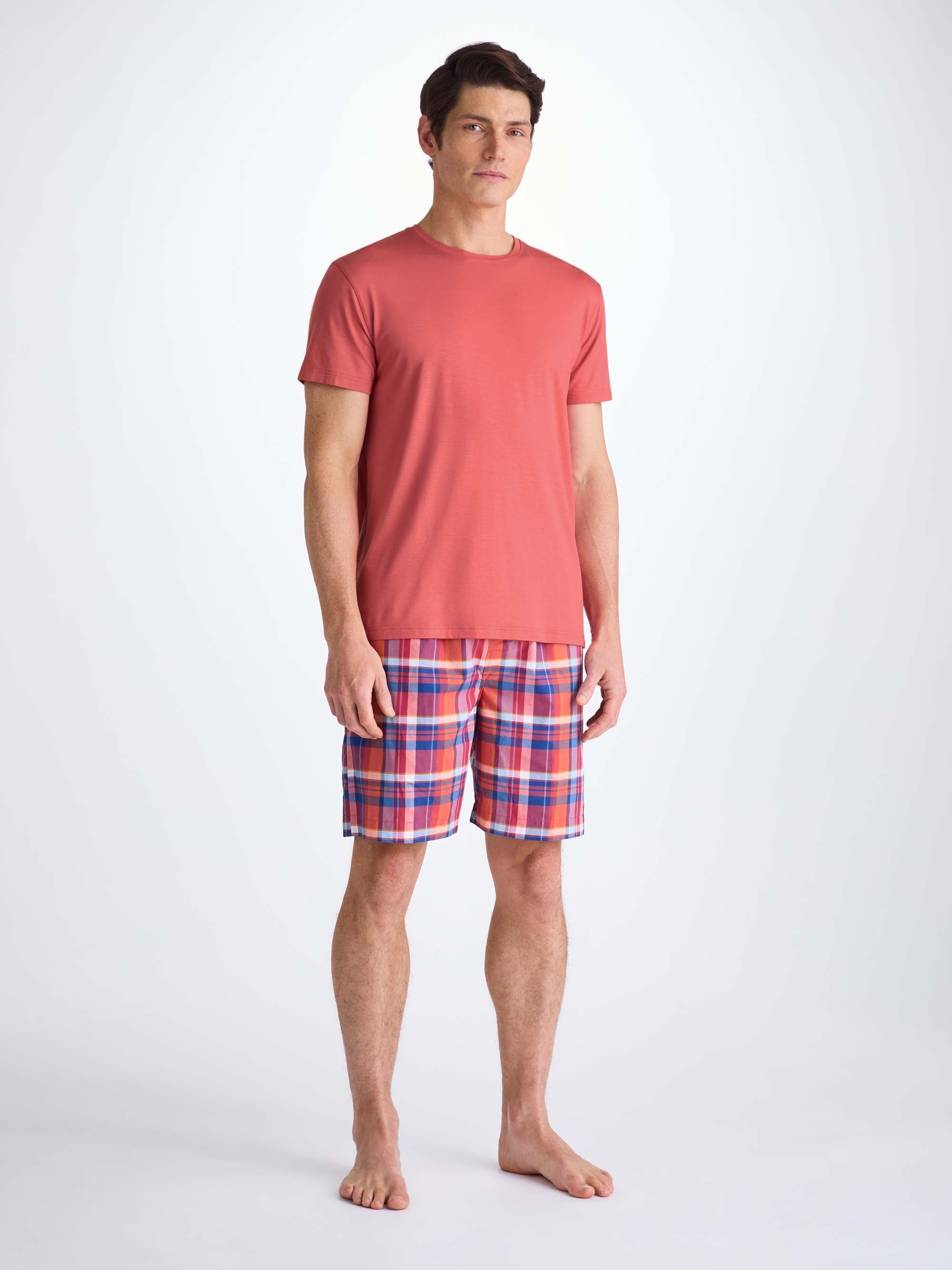 Men's T-Shirt Basel Micro Modal Stretch Apple Red - 3
