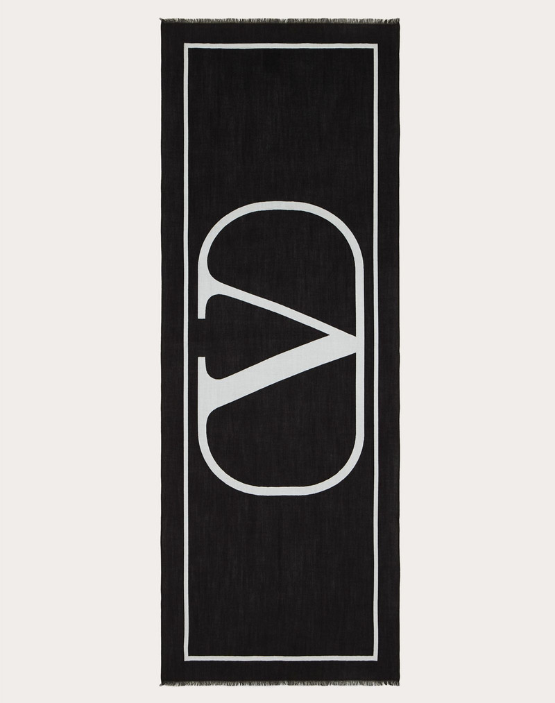 VLOGO Jacquard Stole 70 x 200cm 3